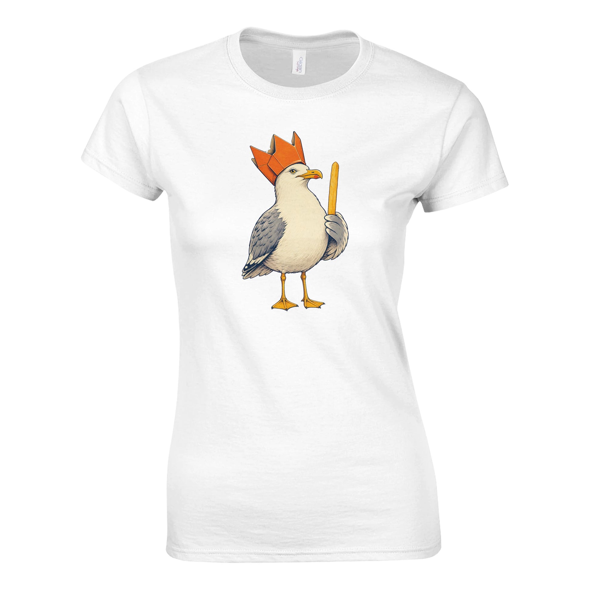 The Chip Crown Gull Women's T-shirt — product view 1