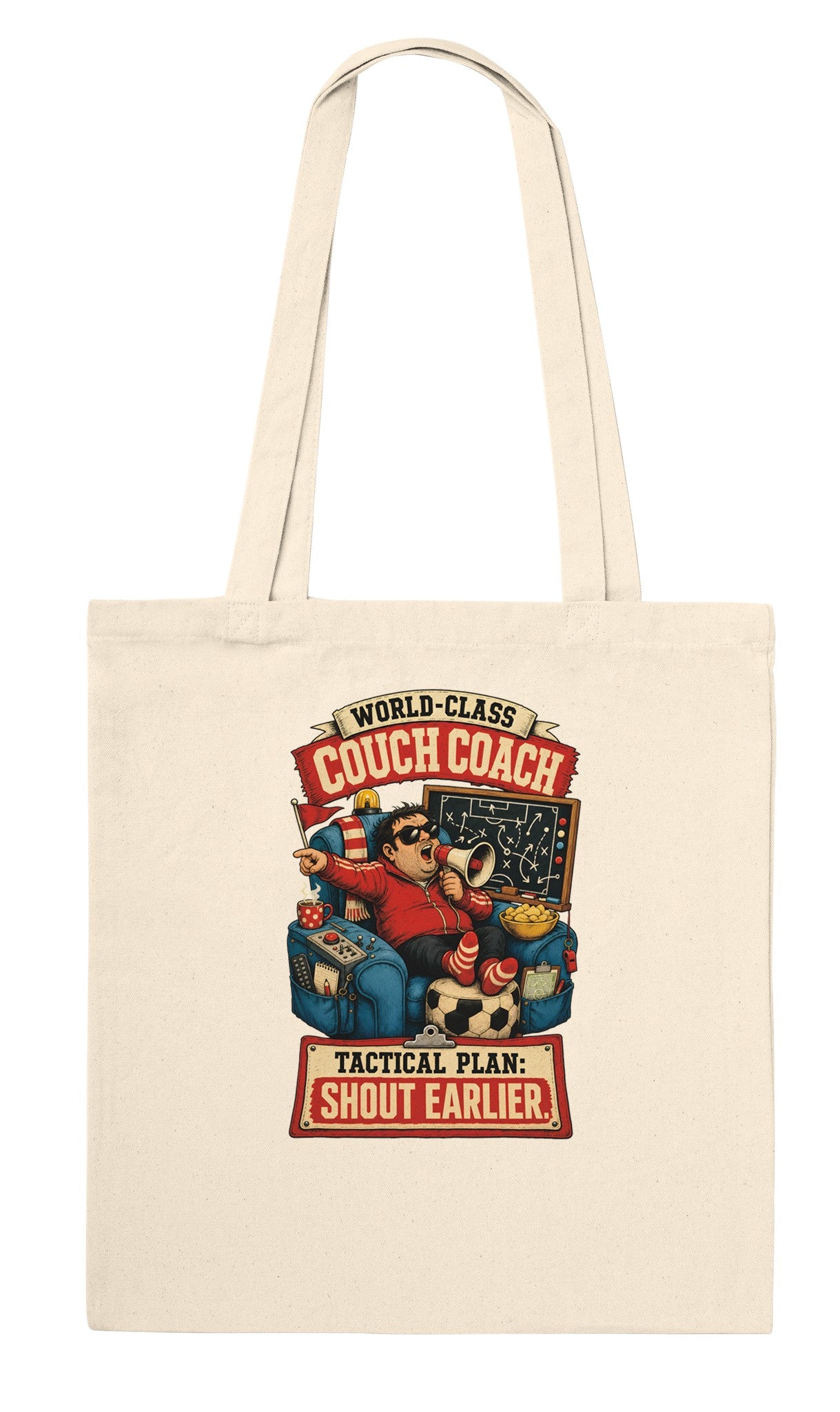 World-Class Couch Coach Tote Bag — product view 6