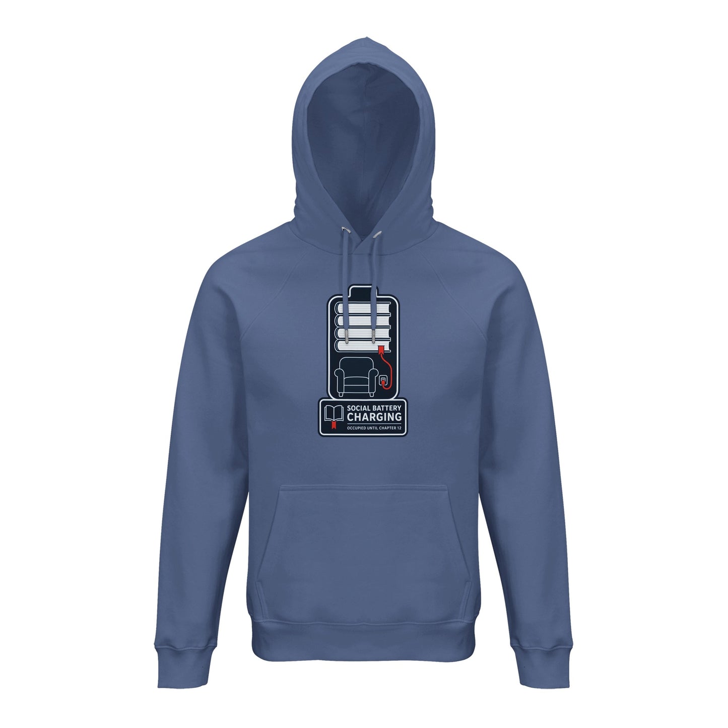 Social Battery Charging Hoodie — product view 3