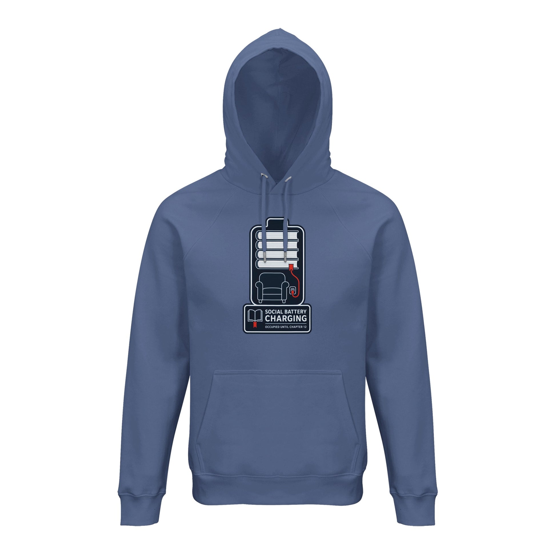 Social Battery Charging Hoodie — product view 3