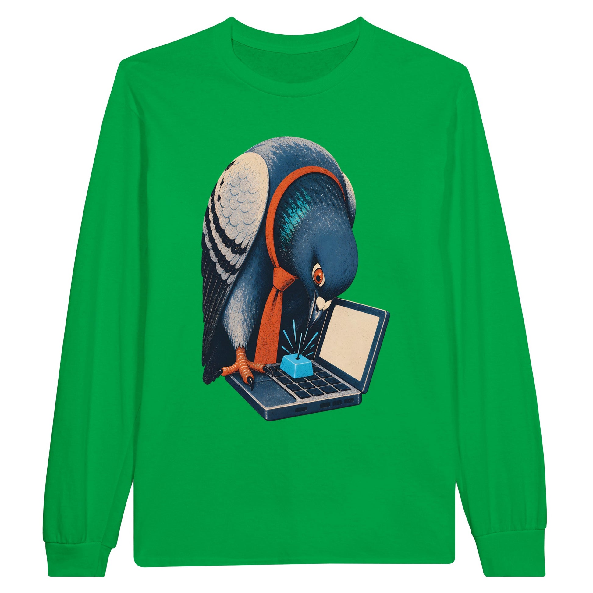 Pigeon Hits Send Long-Sleeve T-shirt — product view 12