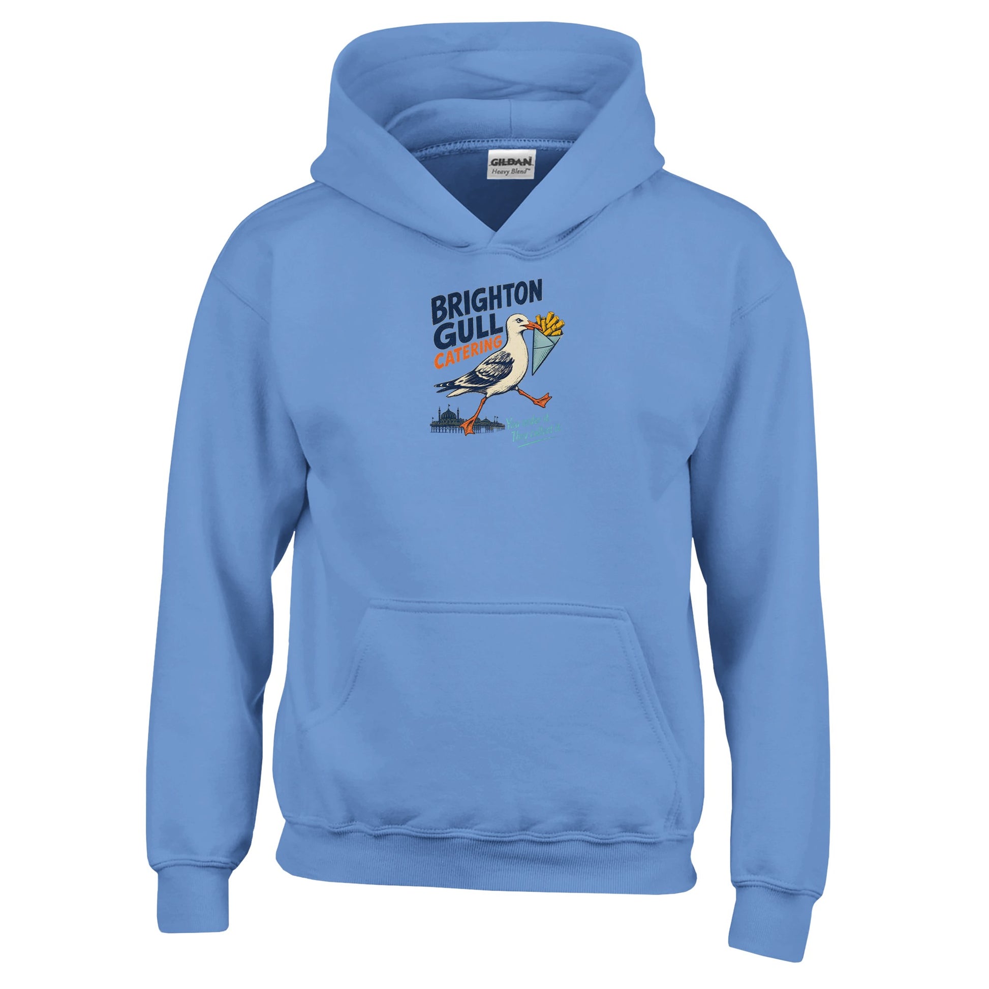 Brighton Gull Catering - You Order It, They Collect It Kids' Hoodie — product view 4