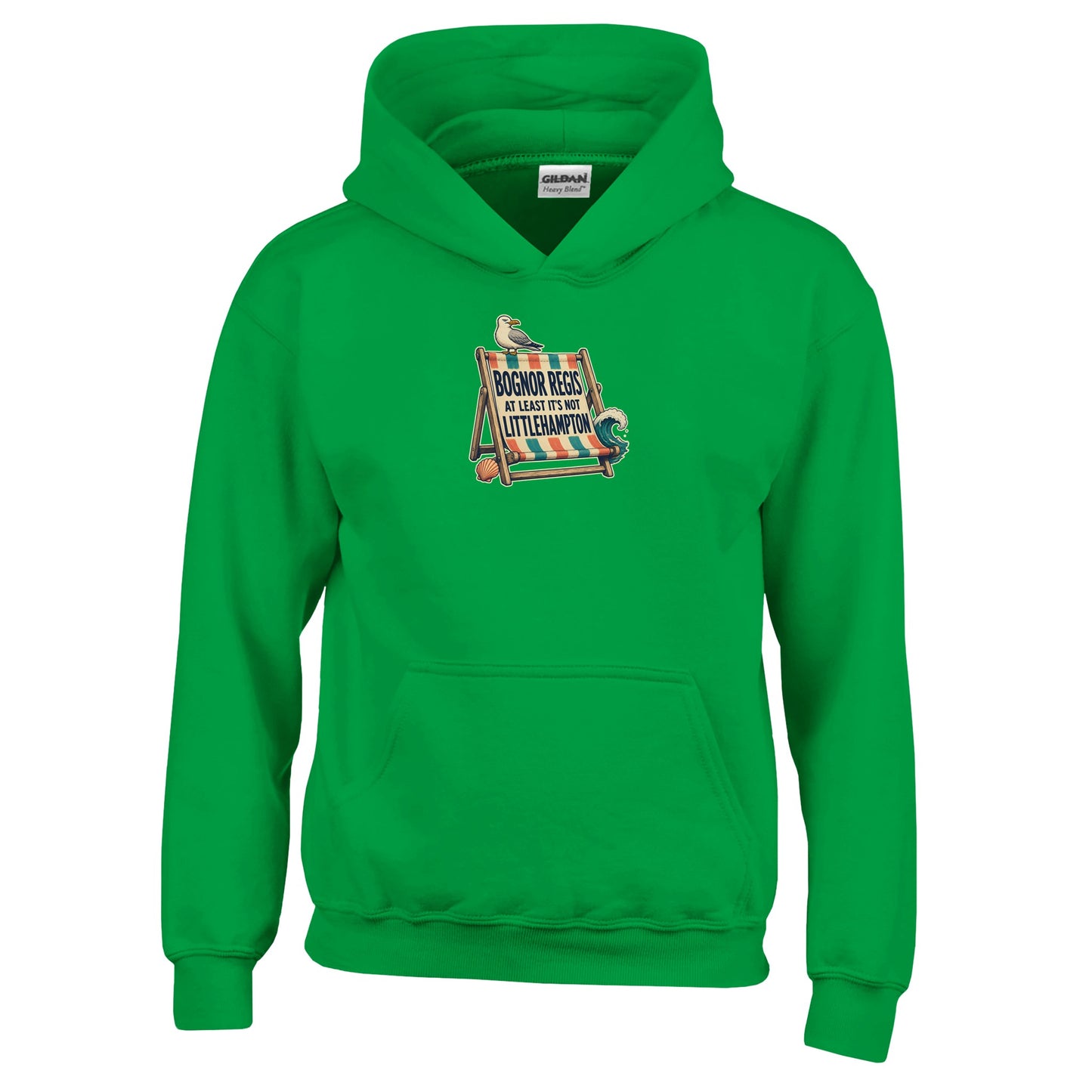Bognor Regis — At Least It's Not Littlehampton Kids' Hoodie — product view 8