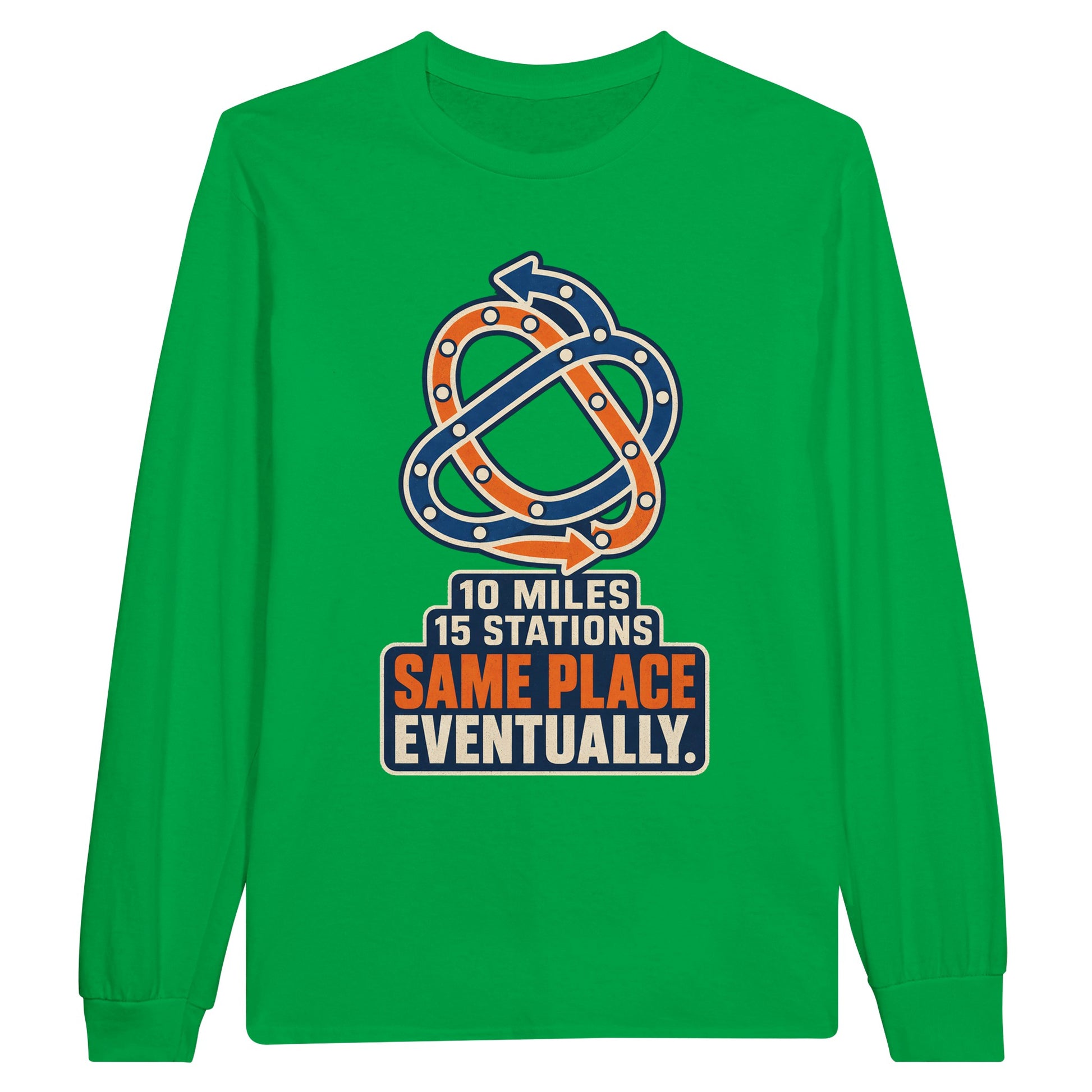 Glasgow Same Place Eventually Long-Sleeve T-shirt — product view 12