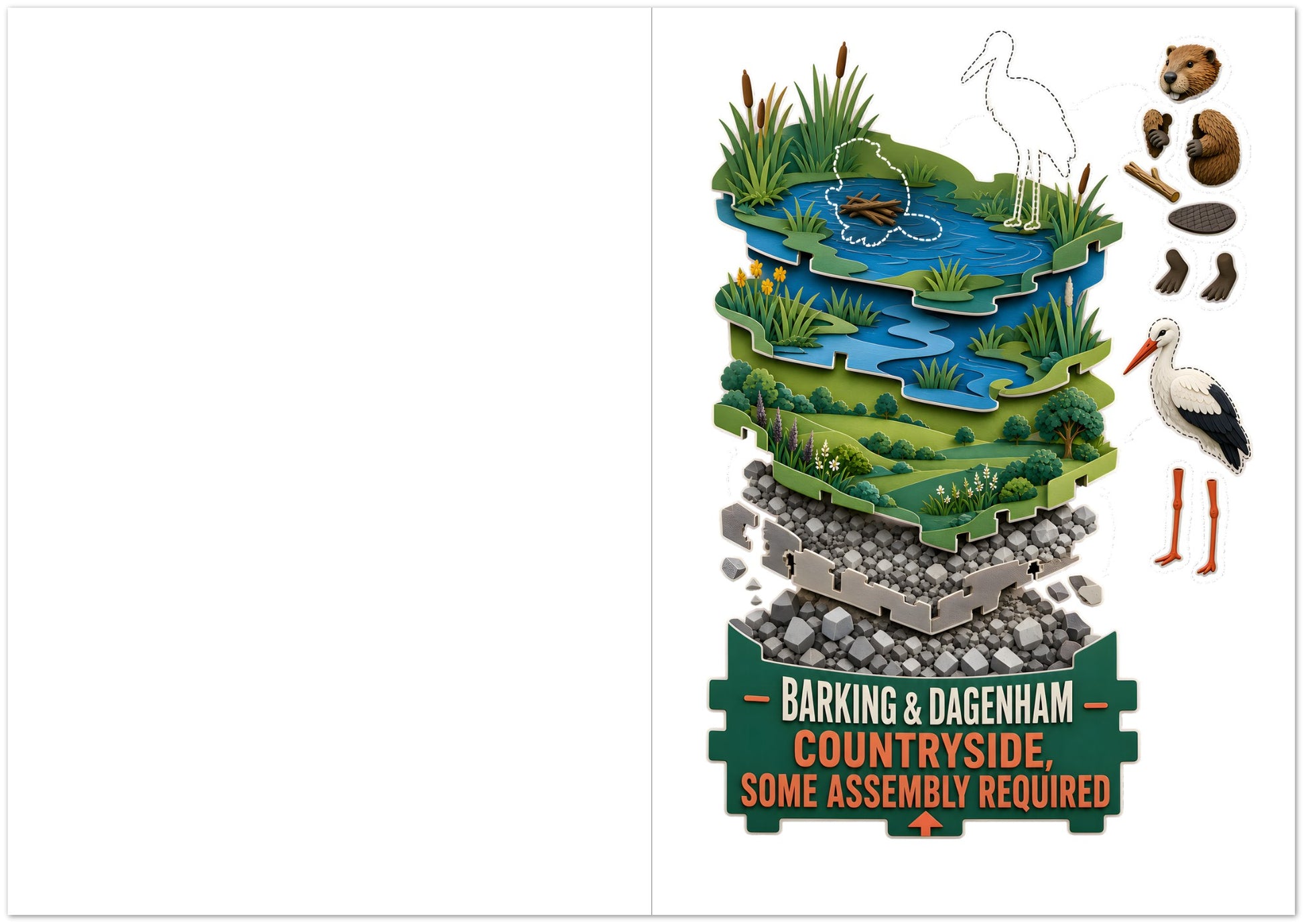 Barking & Dagenham Countryside Greeting Card Pack — product view 5