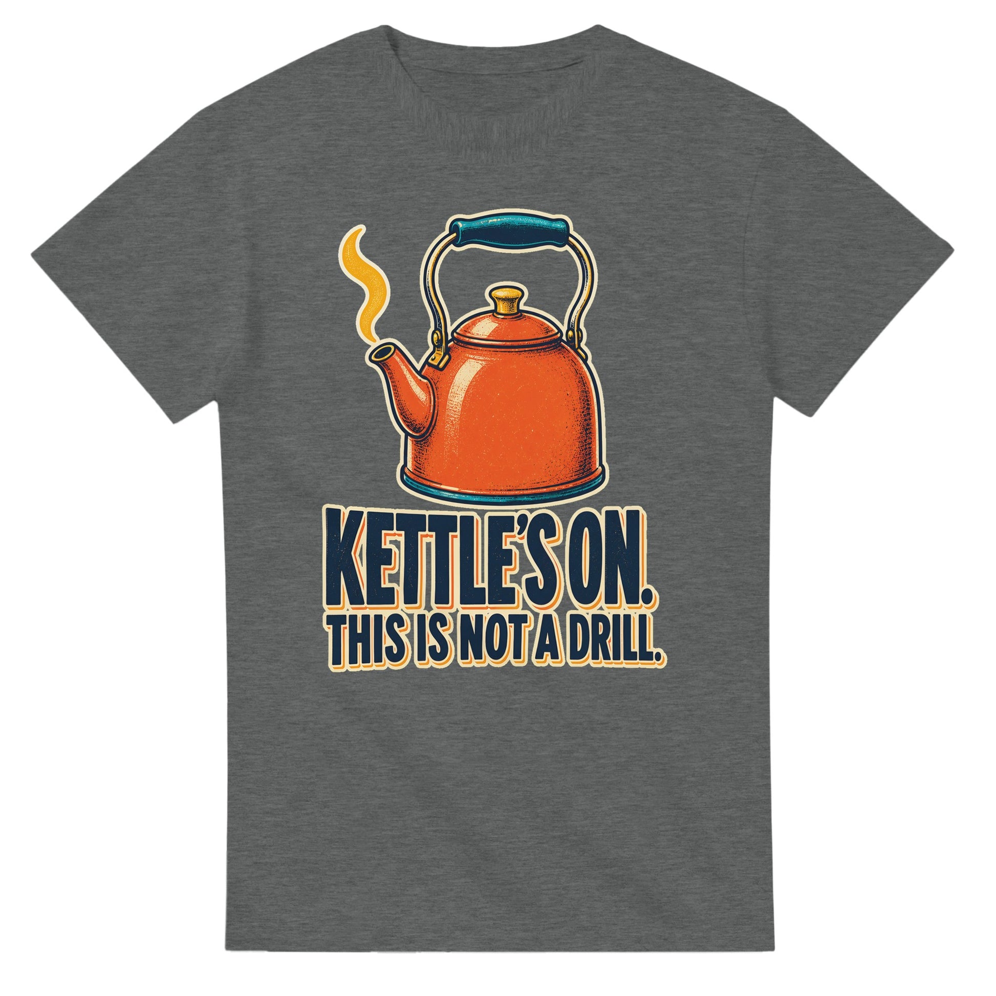 Kettle's On – This Is Not a Drill T-shirt — product view 3