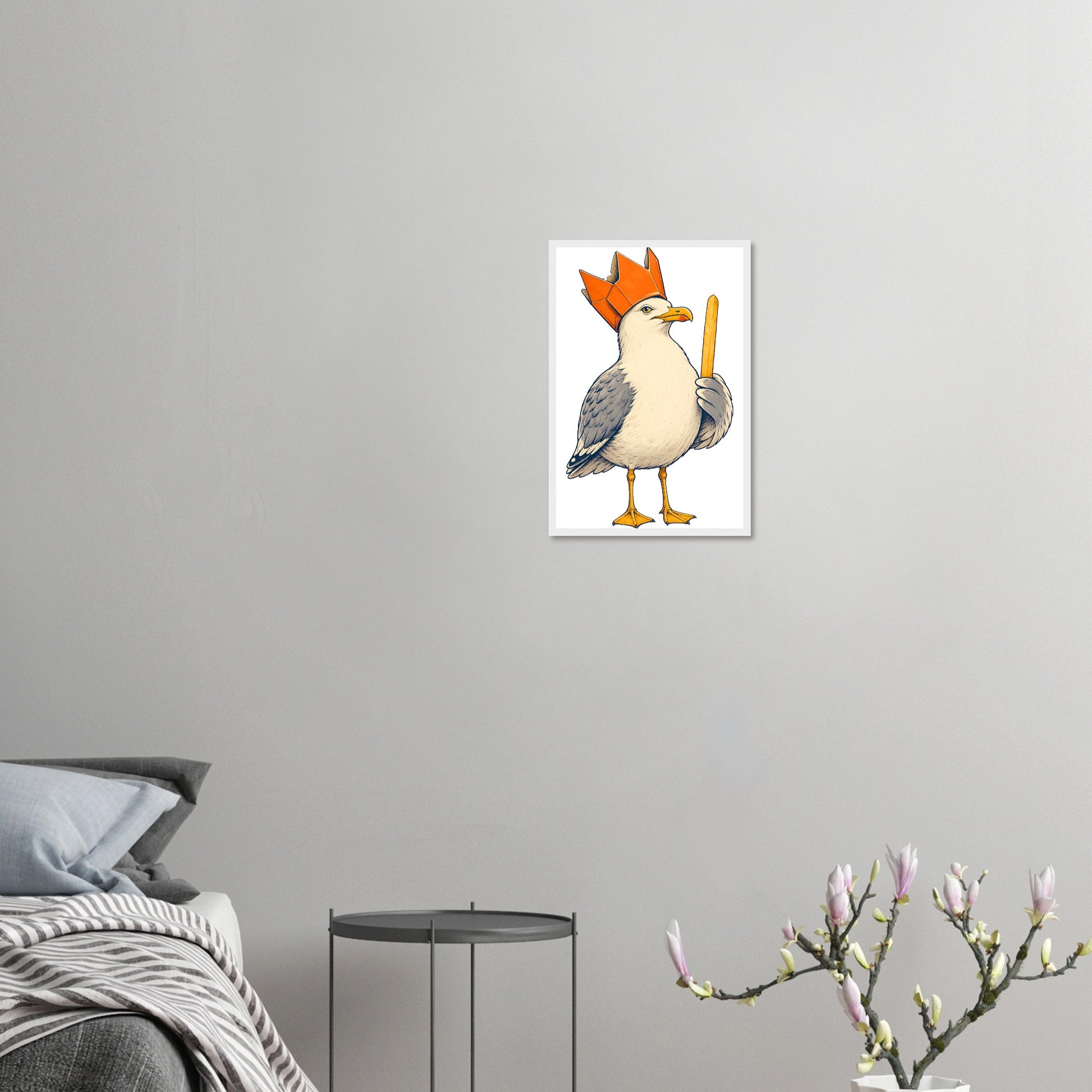 The Chip Crown Gull Framed Wall Art — product view 10