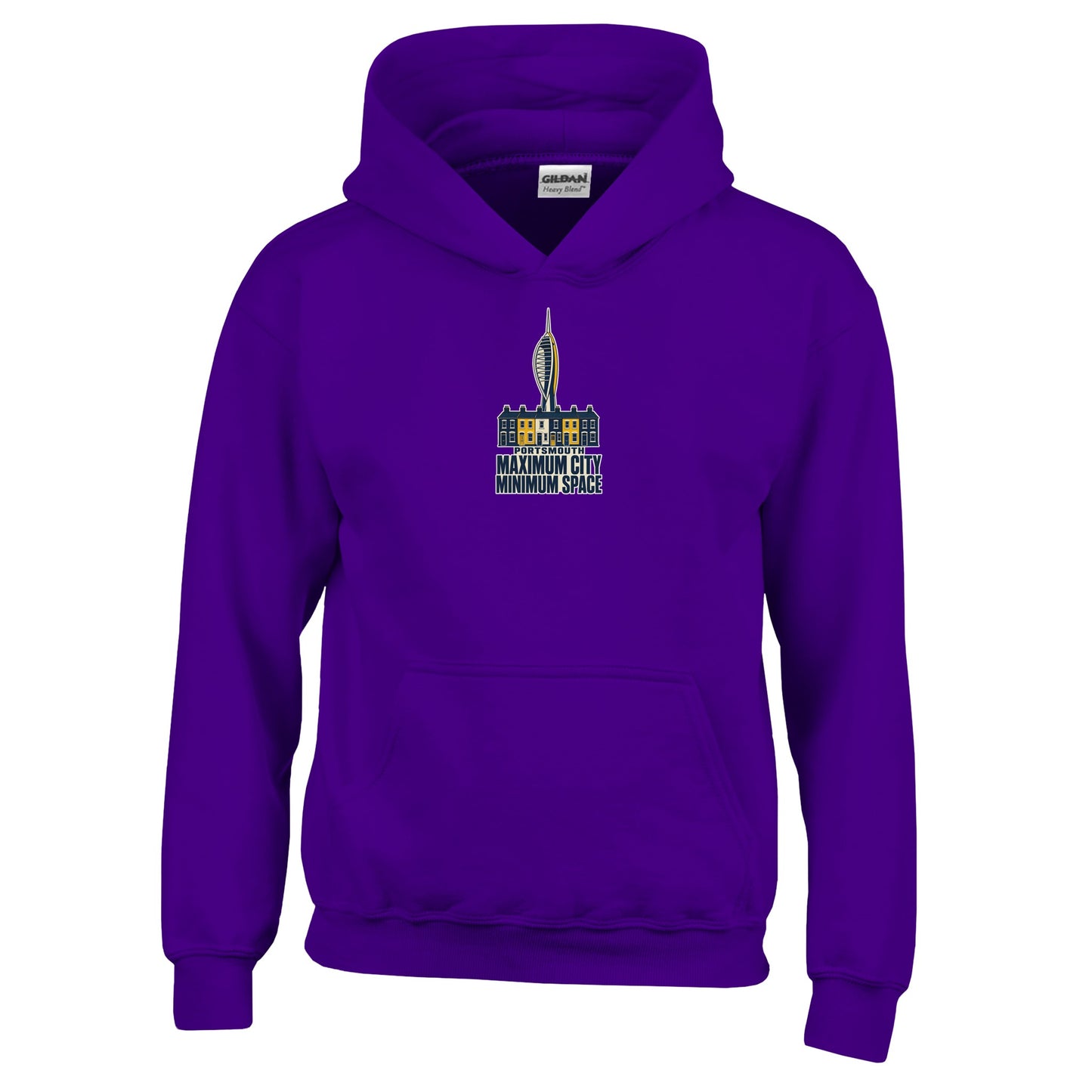 Portsmouth Maximum City Minimum Space Kids' Hoodie — product view 10