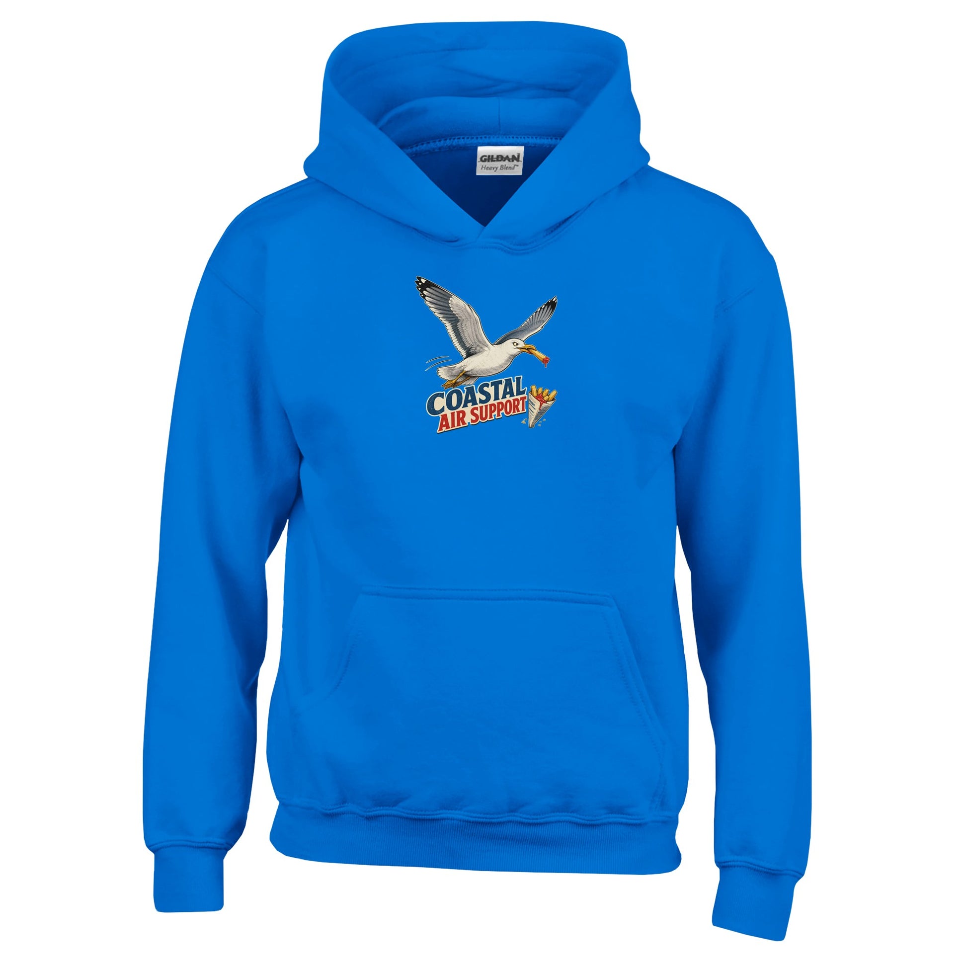 Coastal Air Support Seagull Graphic Kids' Hoodie — product view 11