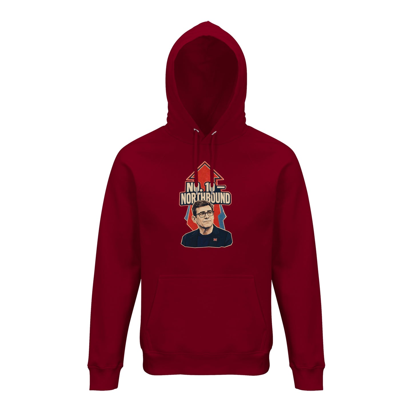 No. 10 — Northbound Andy Burnham Political Satire Hoodie — product view 4