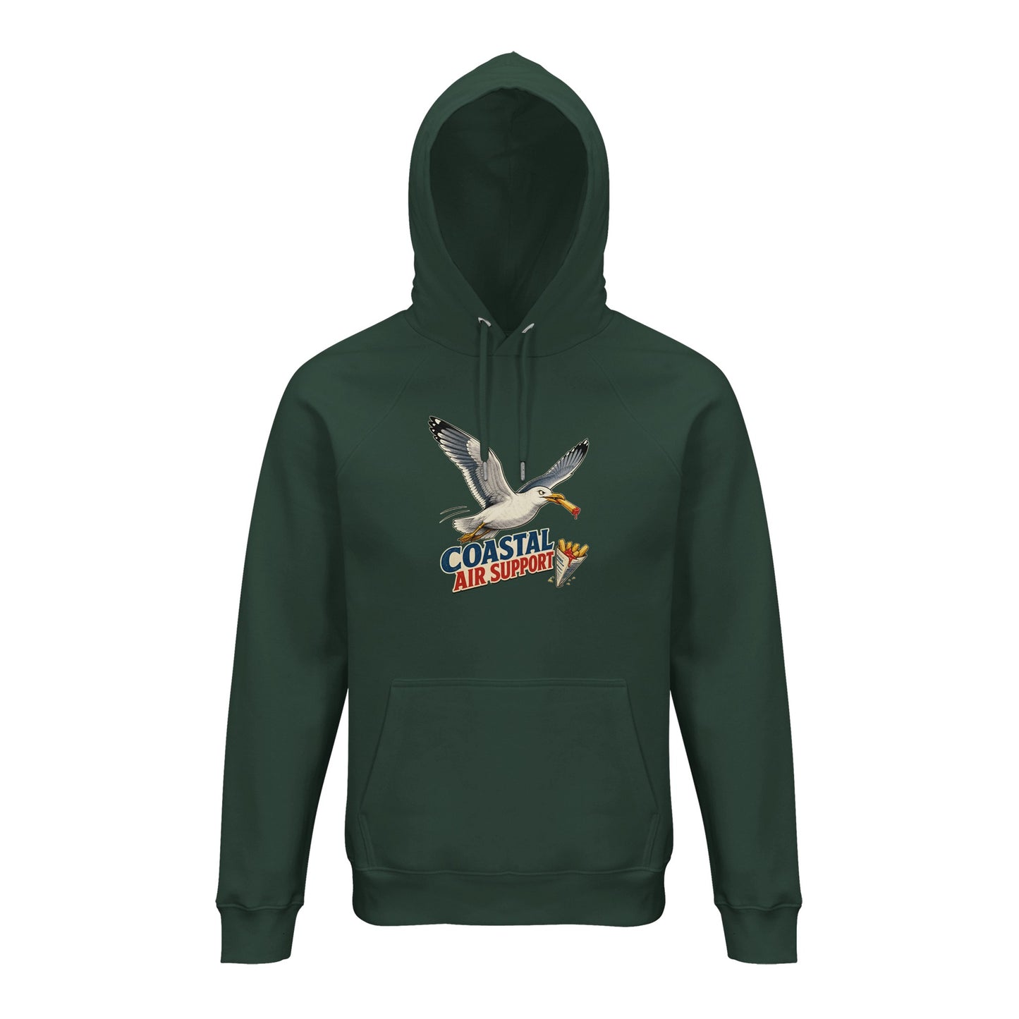 Coastal Air Support Seagull Graphic Hoodie — product view 11