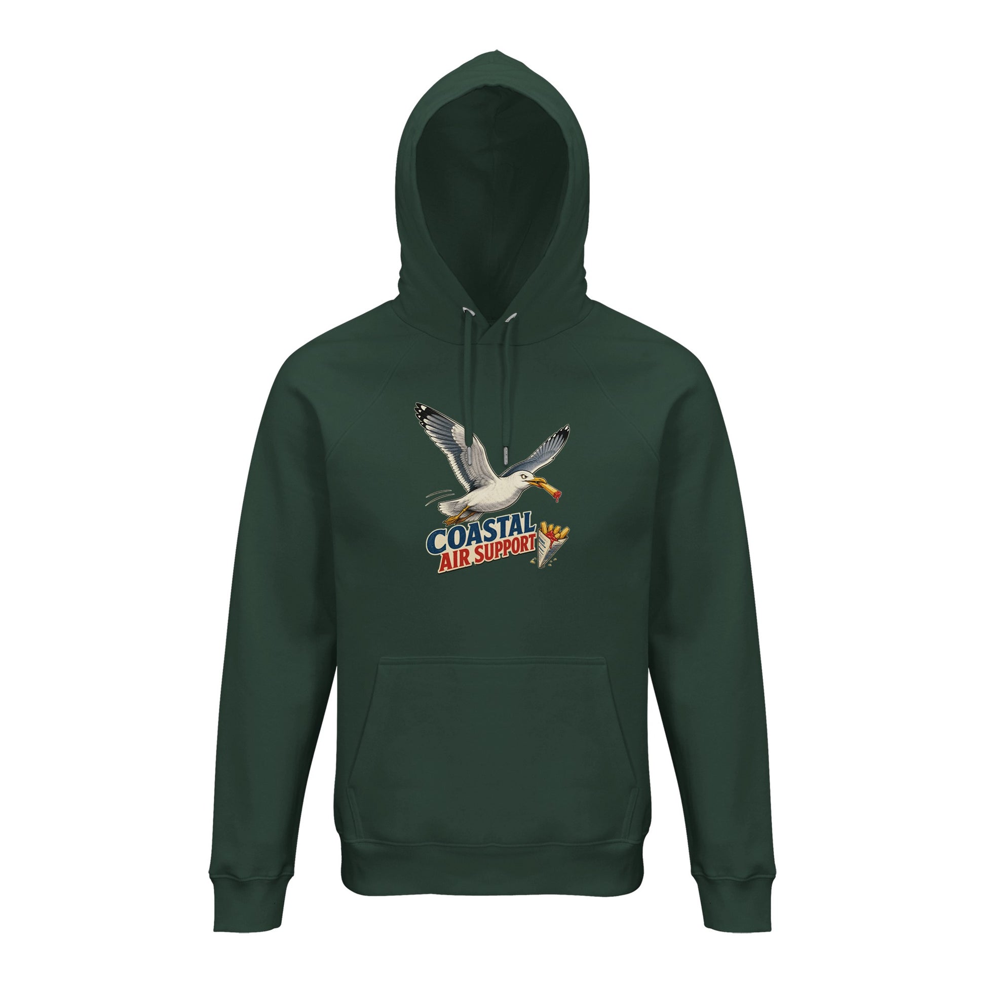Coastal Air Support Seagull Graphic Hoodie — product view 11
