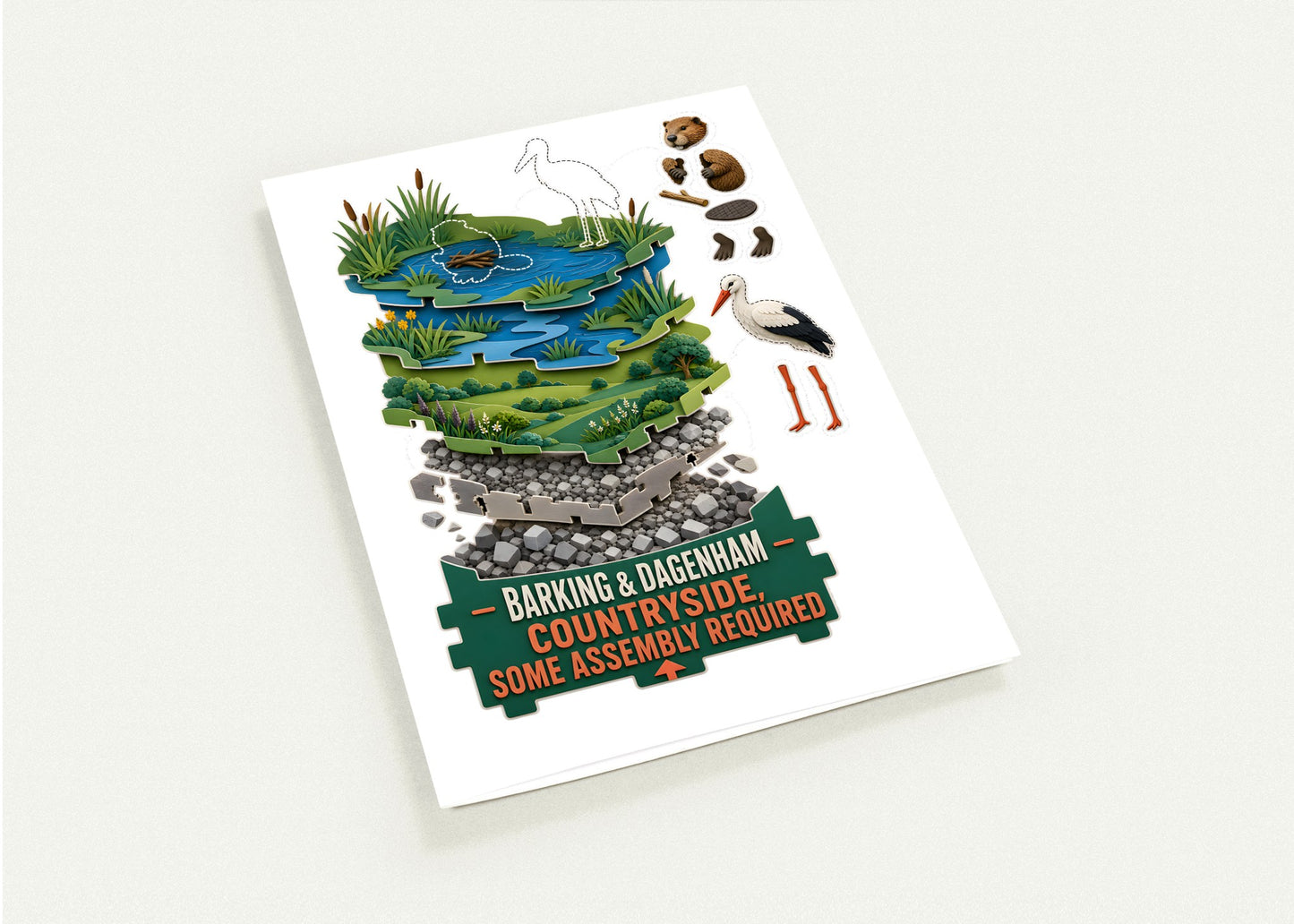 Barking & Dagenham Countryside Greeting Card Pack — product view 4