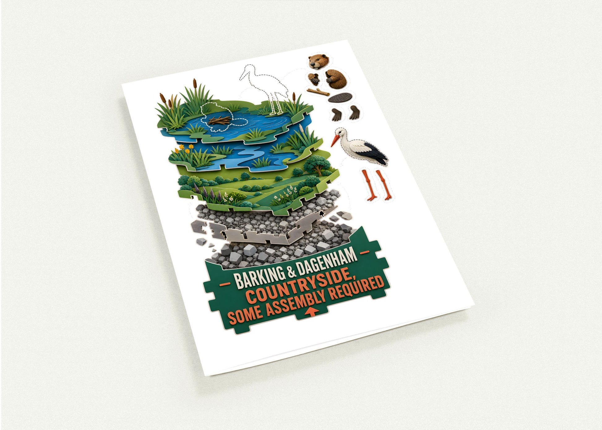 Barking & Dagenham Countryside Greeting Card Pack — product view 4