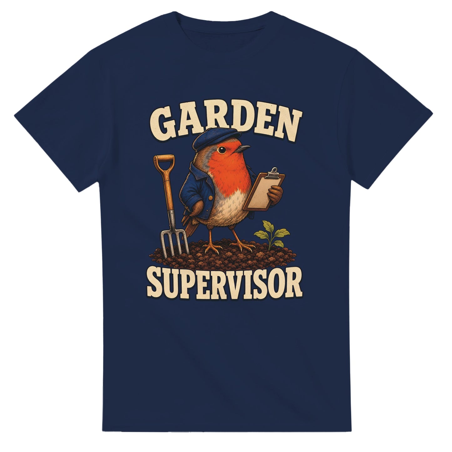 Garden Supervisor Robin T-shirt — product view 5