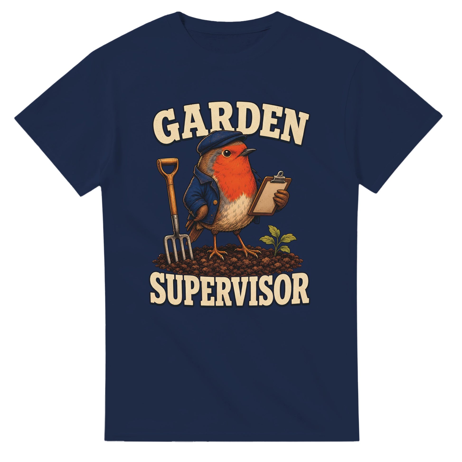 Garden Supervisor Robin T-shirt — product view 5