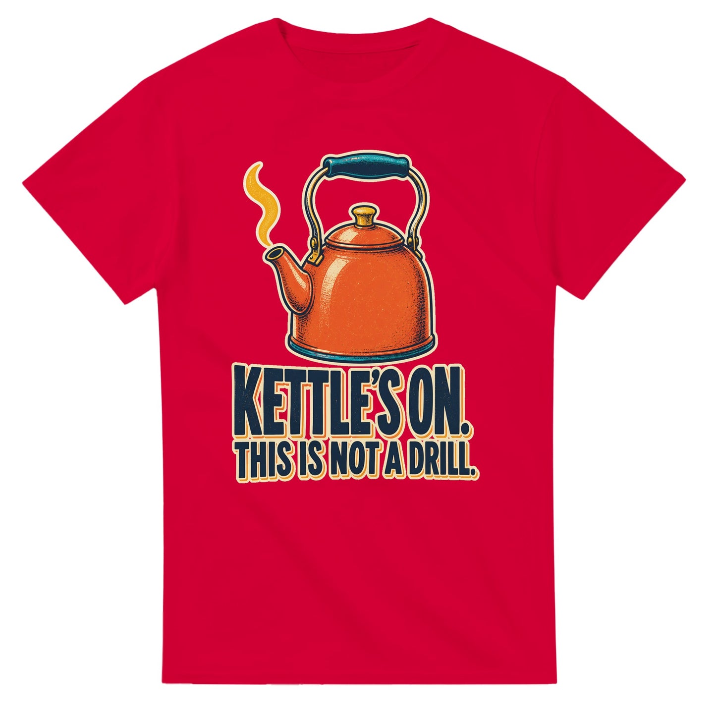 Kettle's On – This Is Not a Drill T-shirt — product view 9