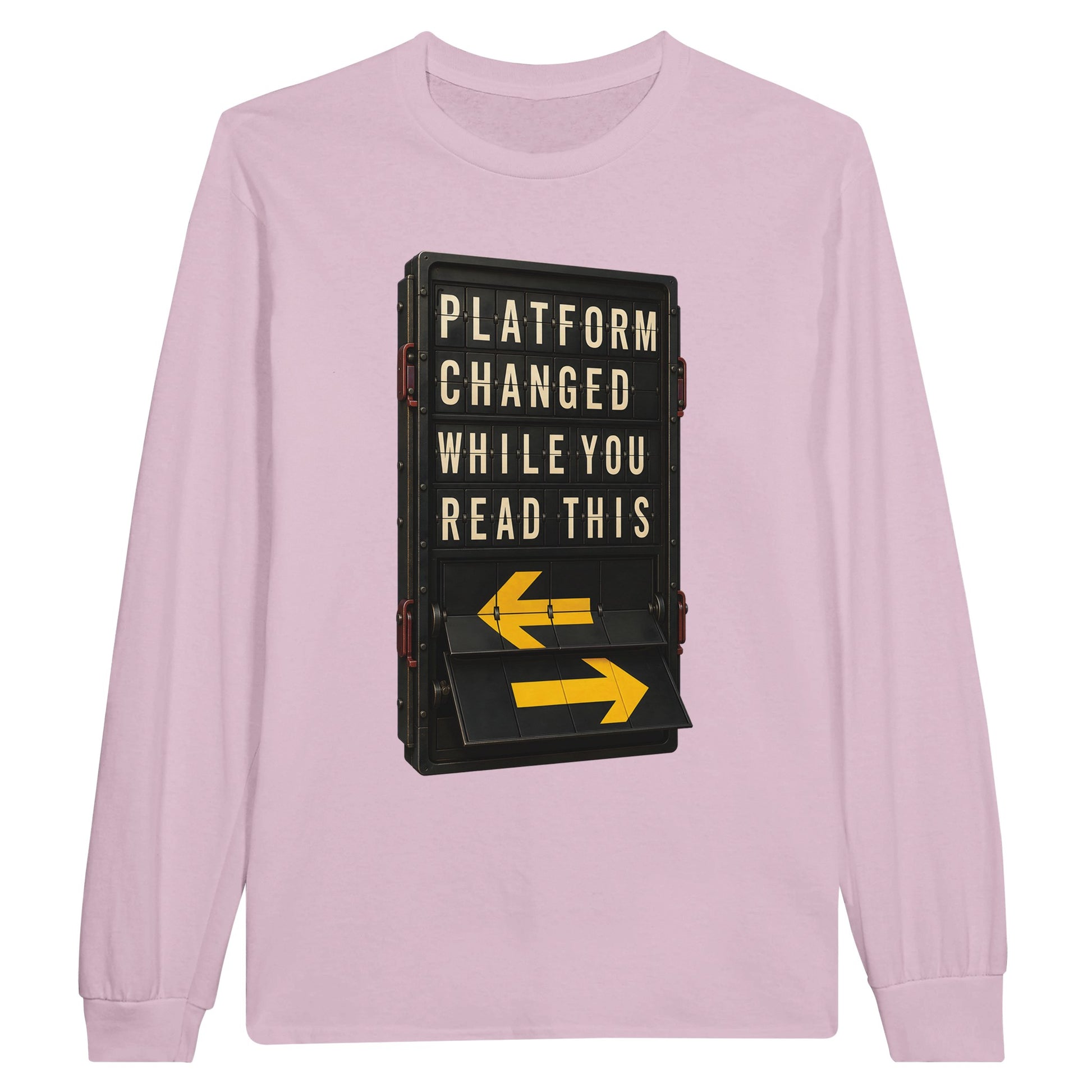 Platform Changed While You Read This Long-Sleeve T-shirt — product view 6