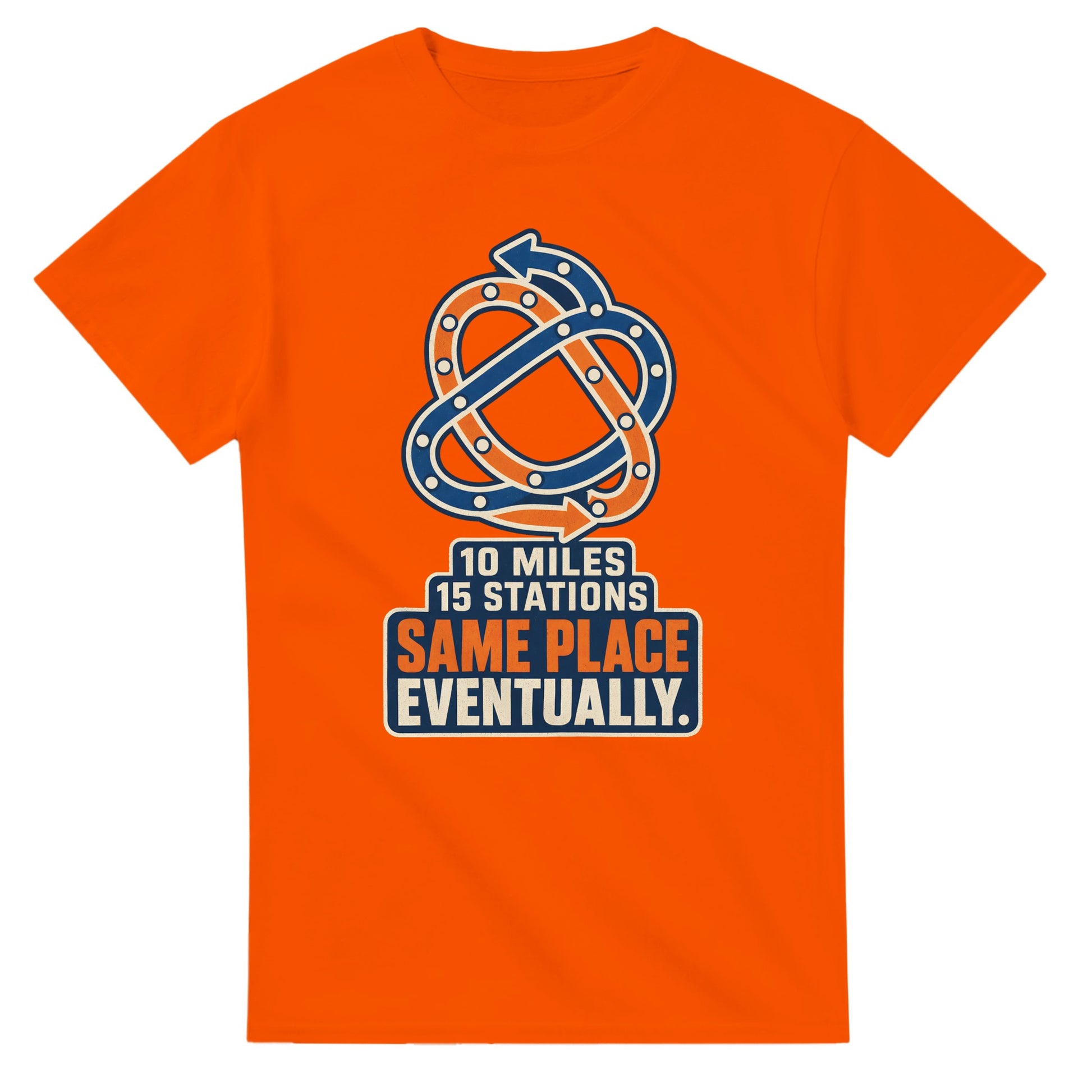 Glasgow Same Place Eventually T-shirt — product view 7