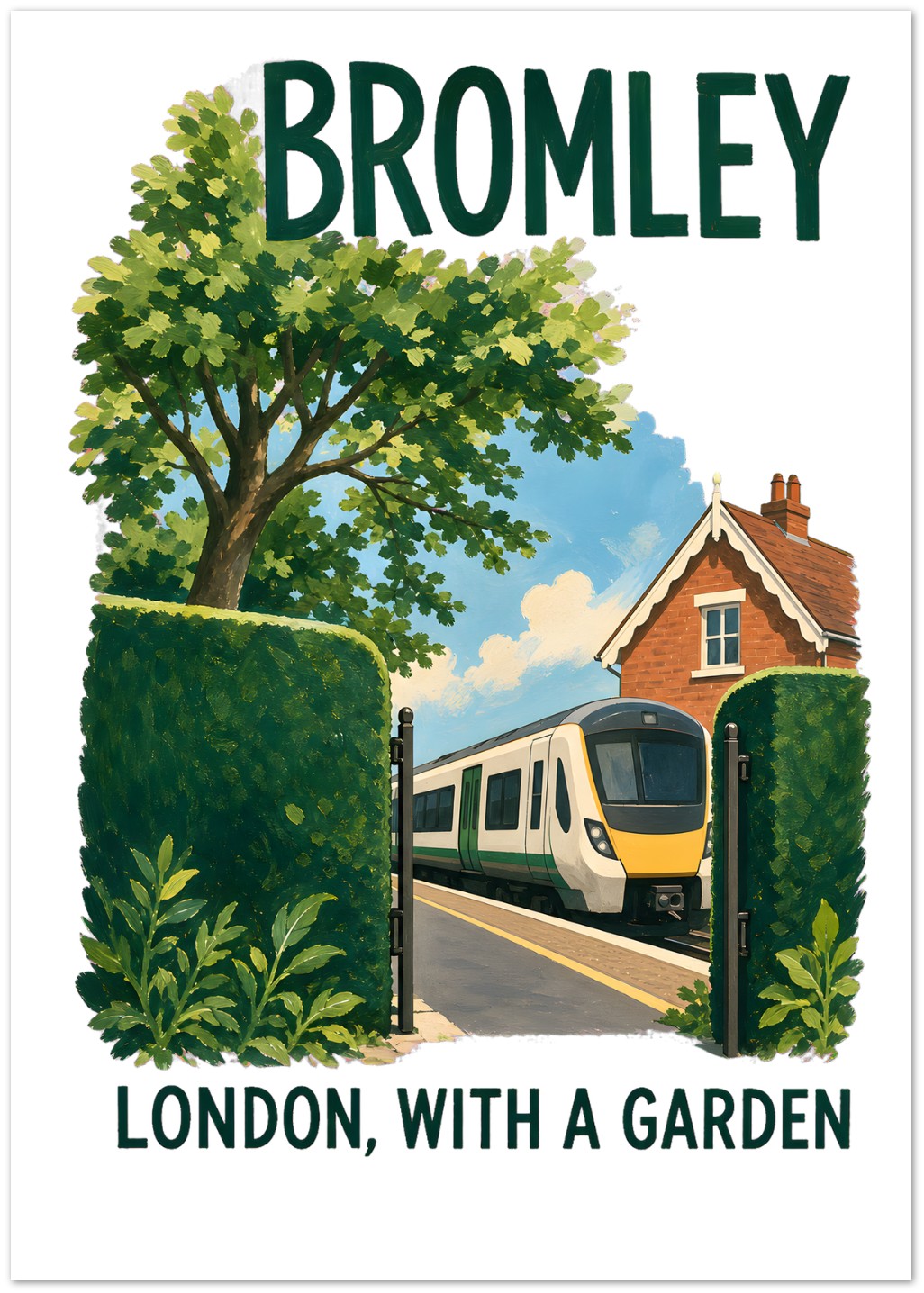 Bromley: London with a Garden Greeting Card Pack — product view 1