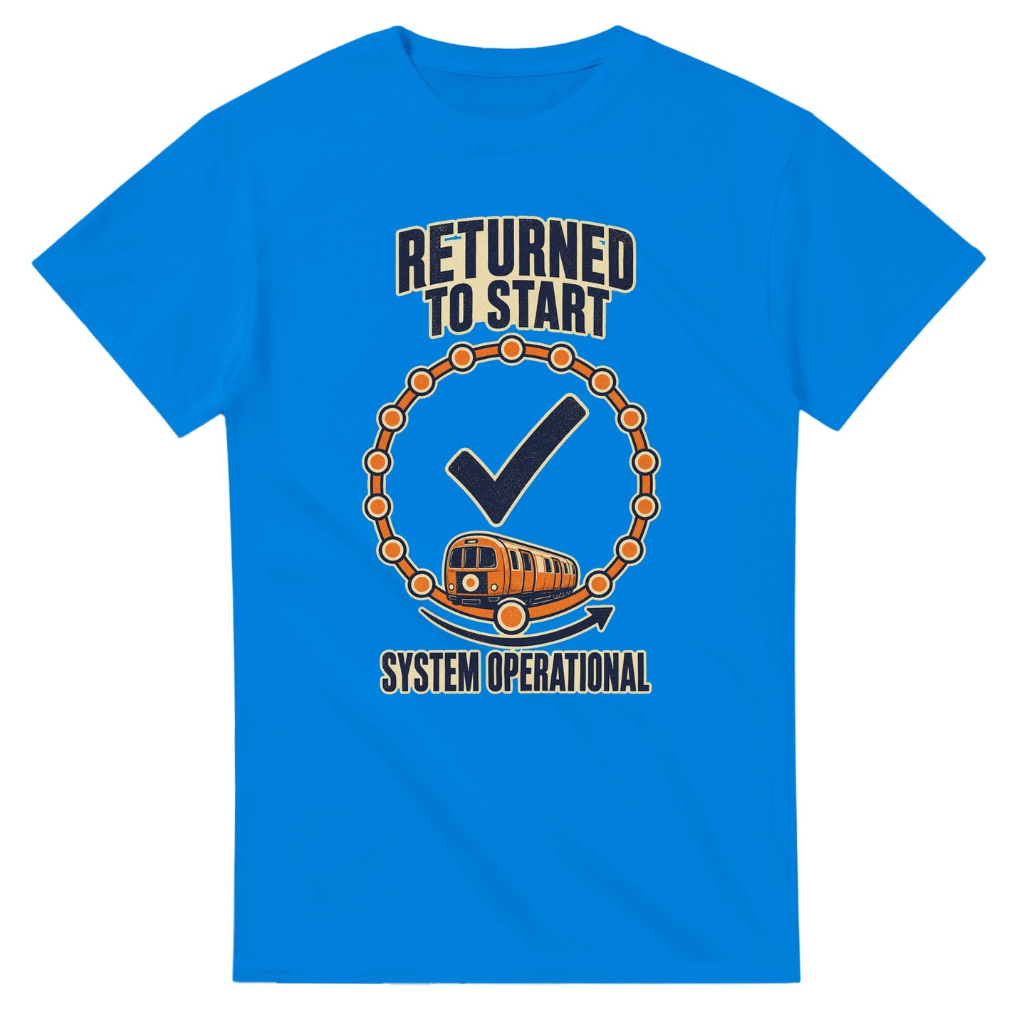 Glasgow Subway: System Operational T-shirt — product view 2