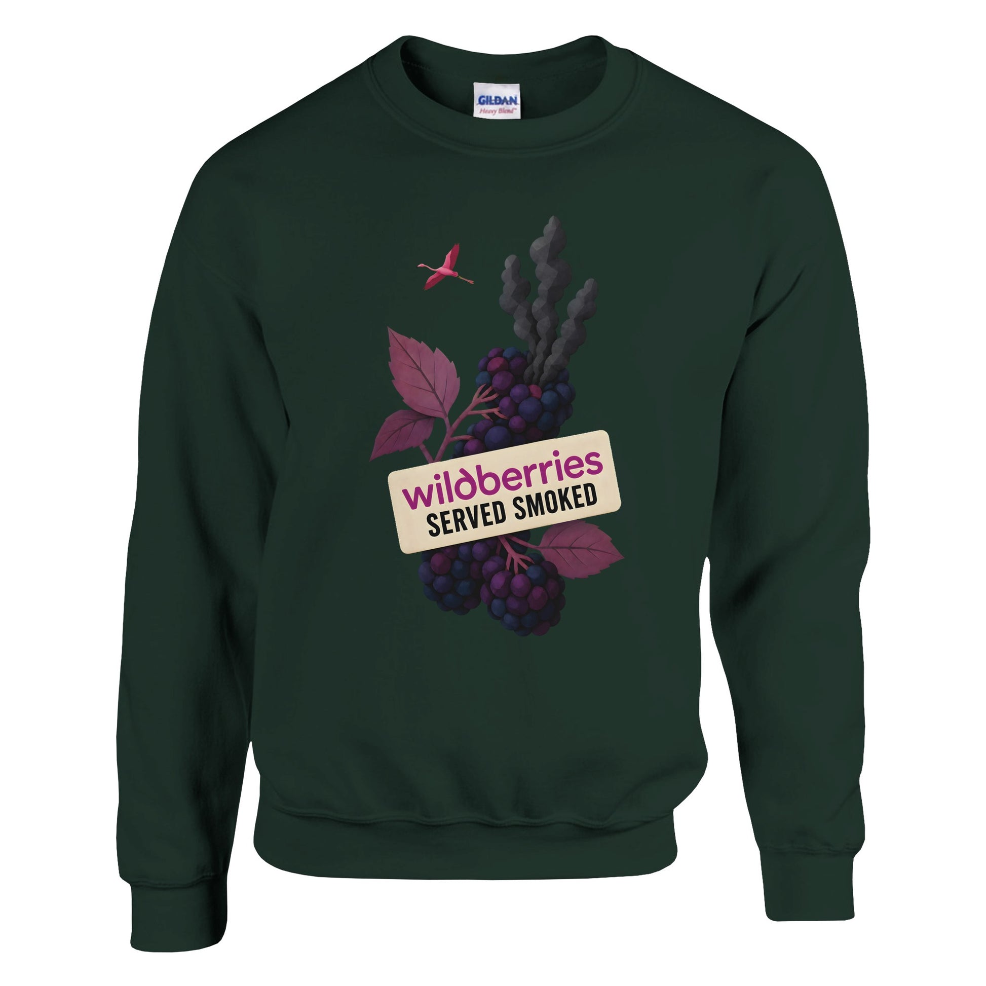 Wildberries, Served Smoked Sweatshirt — product view 4
