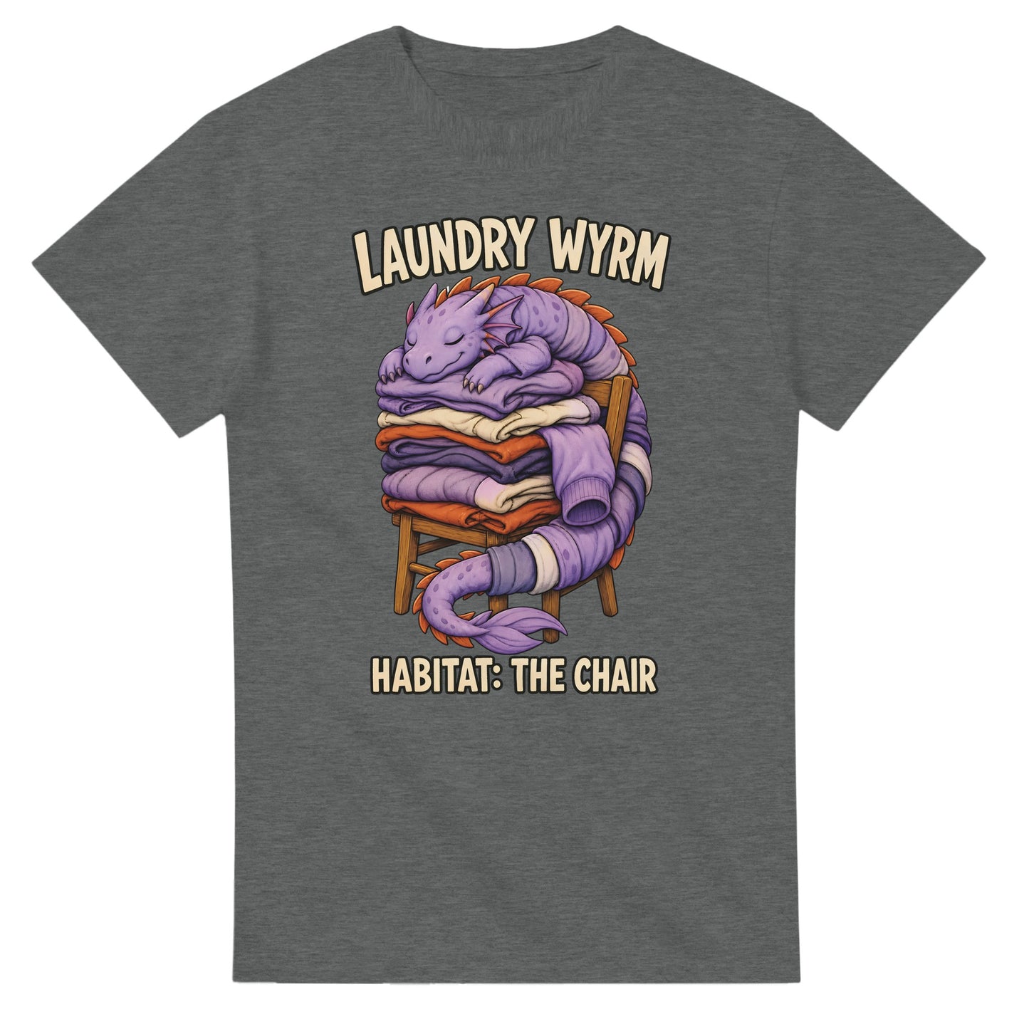 Laundry Wyrm – Habitat: The Chair T-shirt — product view 3
