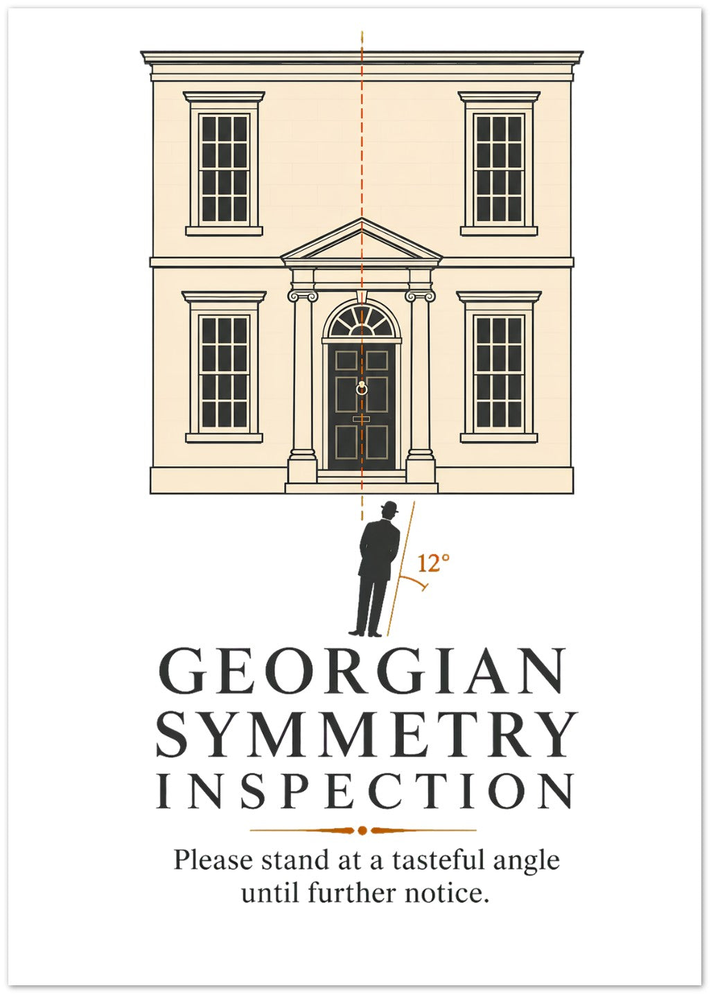 Georgian Symmetry Inspection — Bath Greeting Card Pack — product view 1
