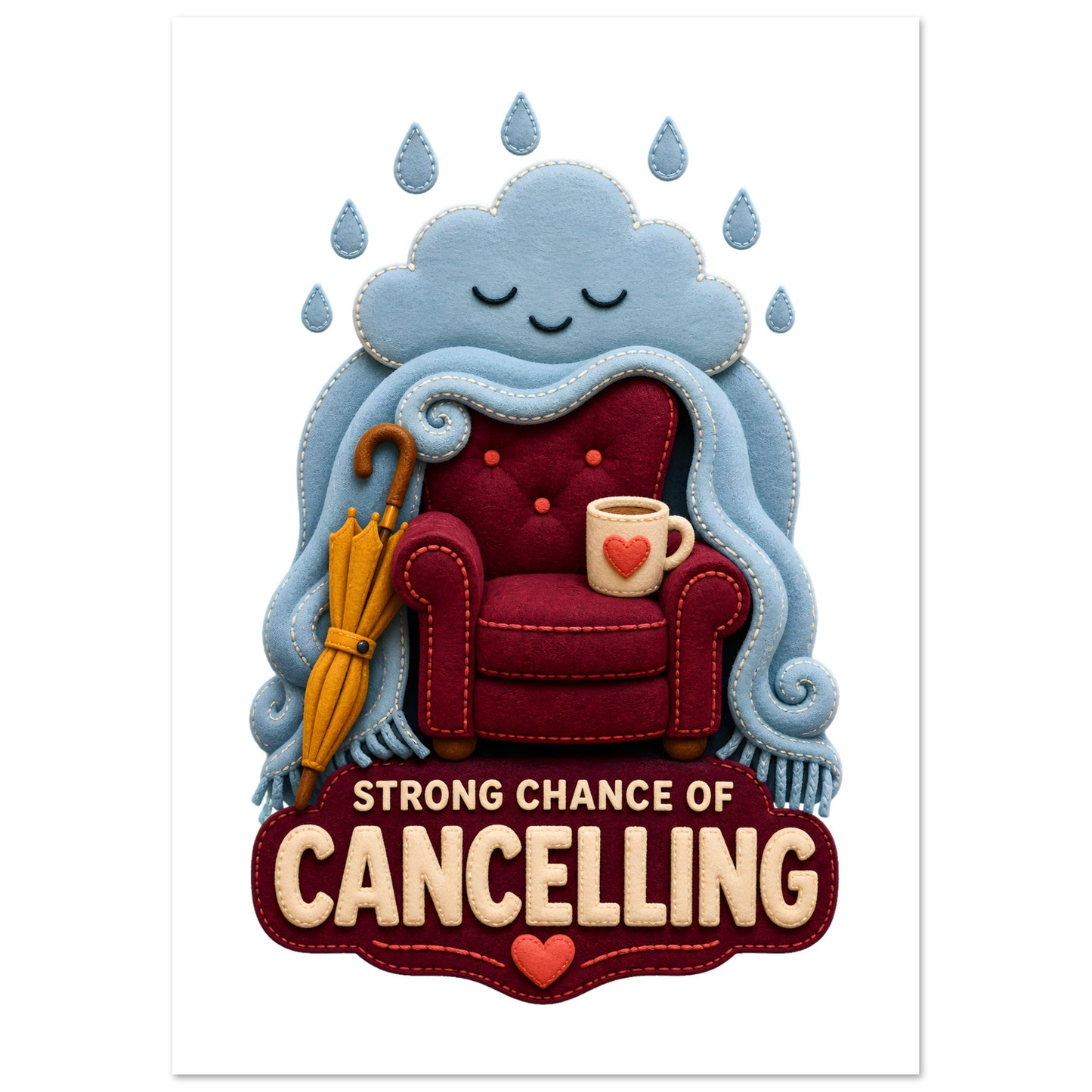 Strong Chance of Cancelling Poster — product view 2
