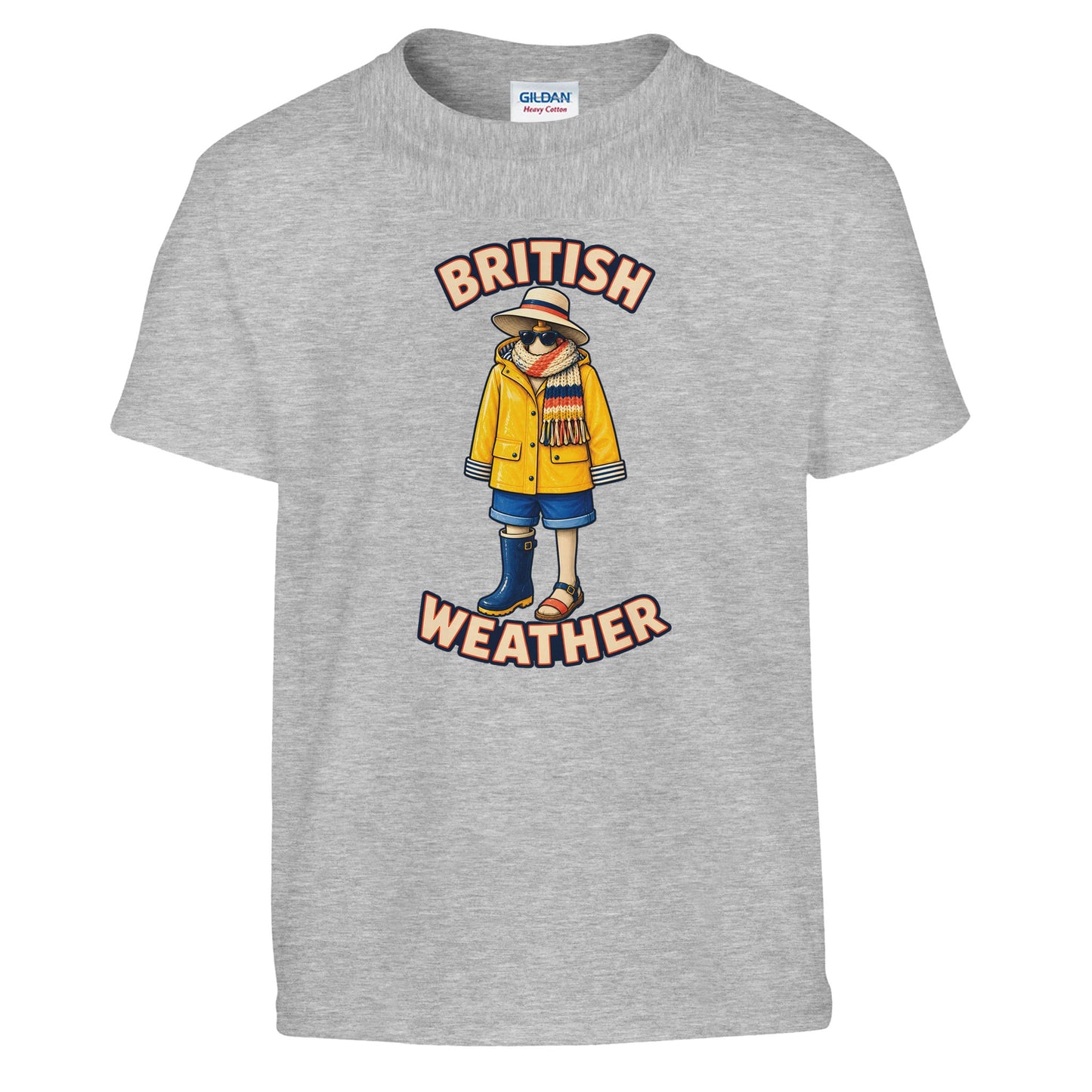 British Weather All-Weather Outfit Kids' T-shirt — product view 4