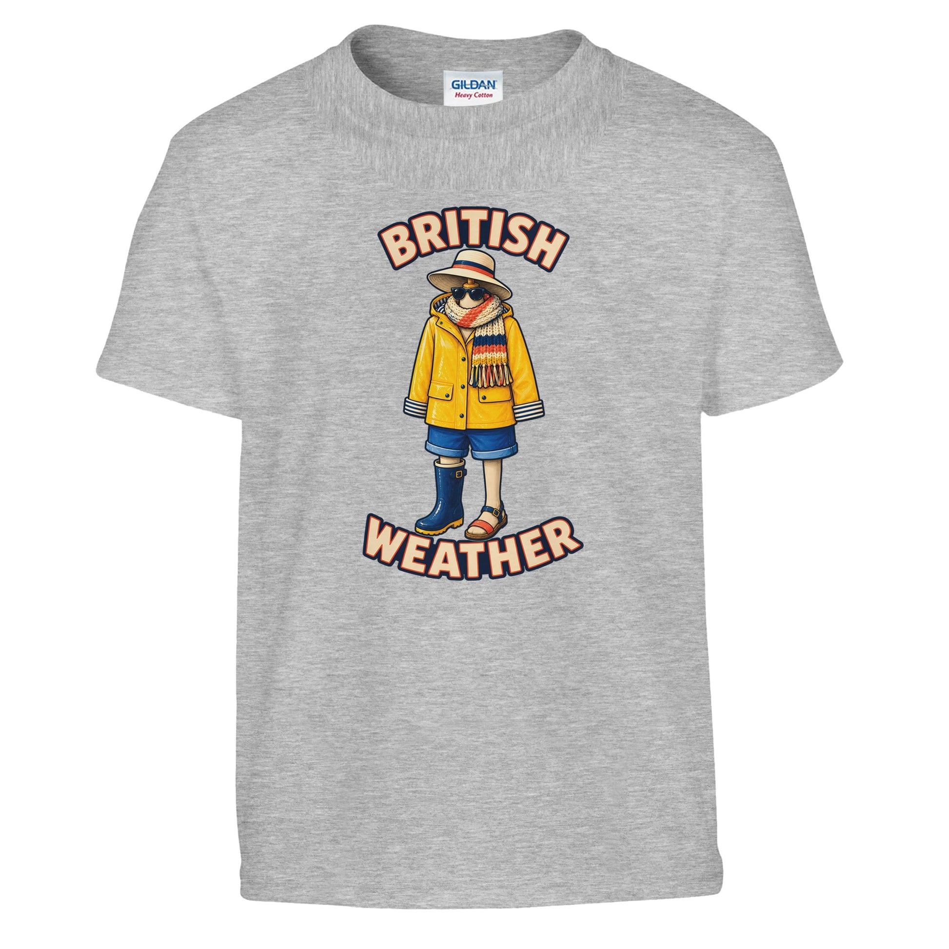 British Weather All-Weather Outfit Kids' T-shirt — product view 4