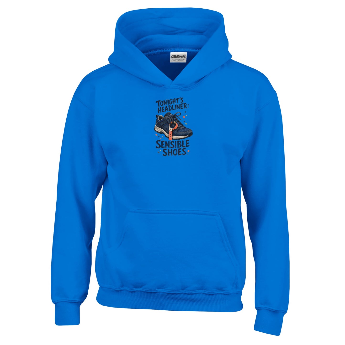 Tonight's Headliner: Sensible Shoes Concert Kids' Hoodie — product view 11