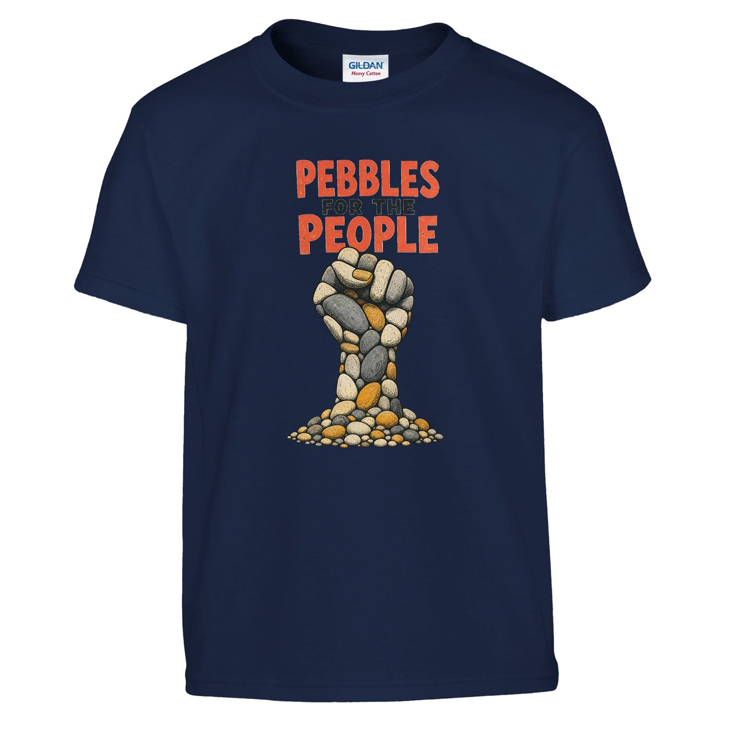 Pebbles for the People Graphic Kids' T-shirt — product view 7