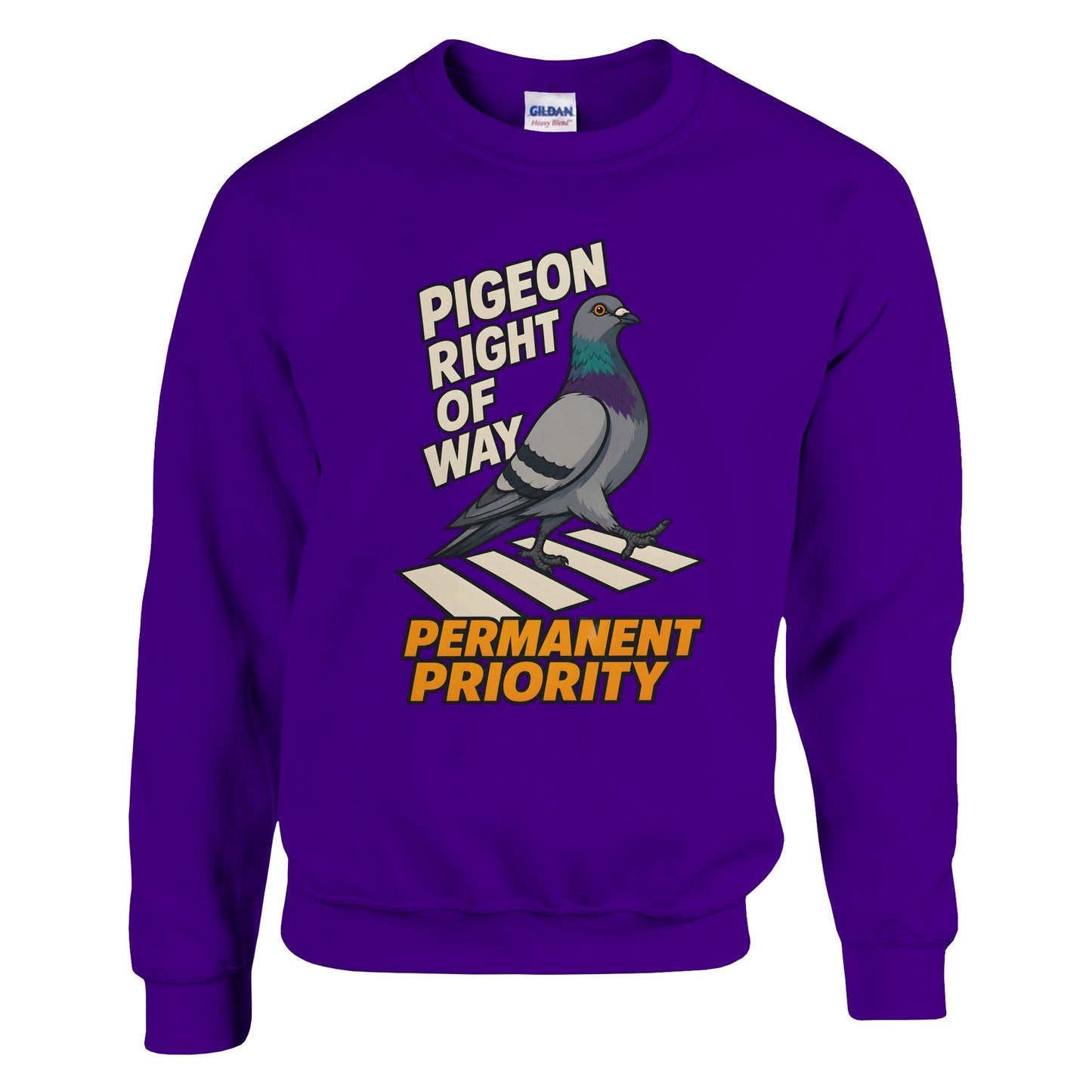Pigeon Right of Way Sweatshirt — product view 6