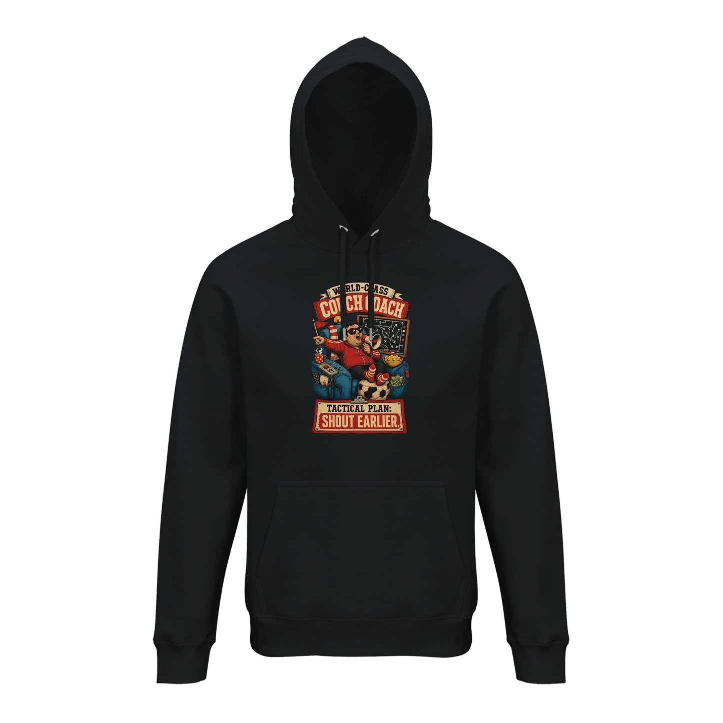 World-Class Couch Coach Hoodie — product view 2