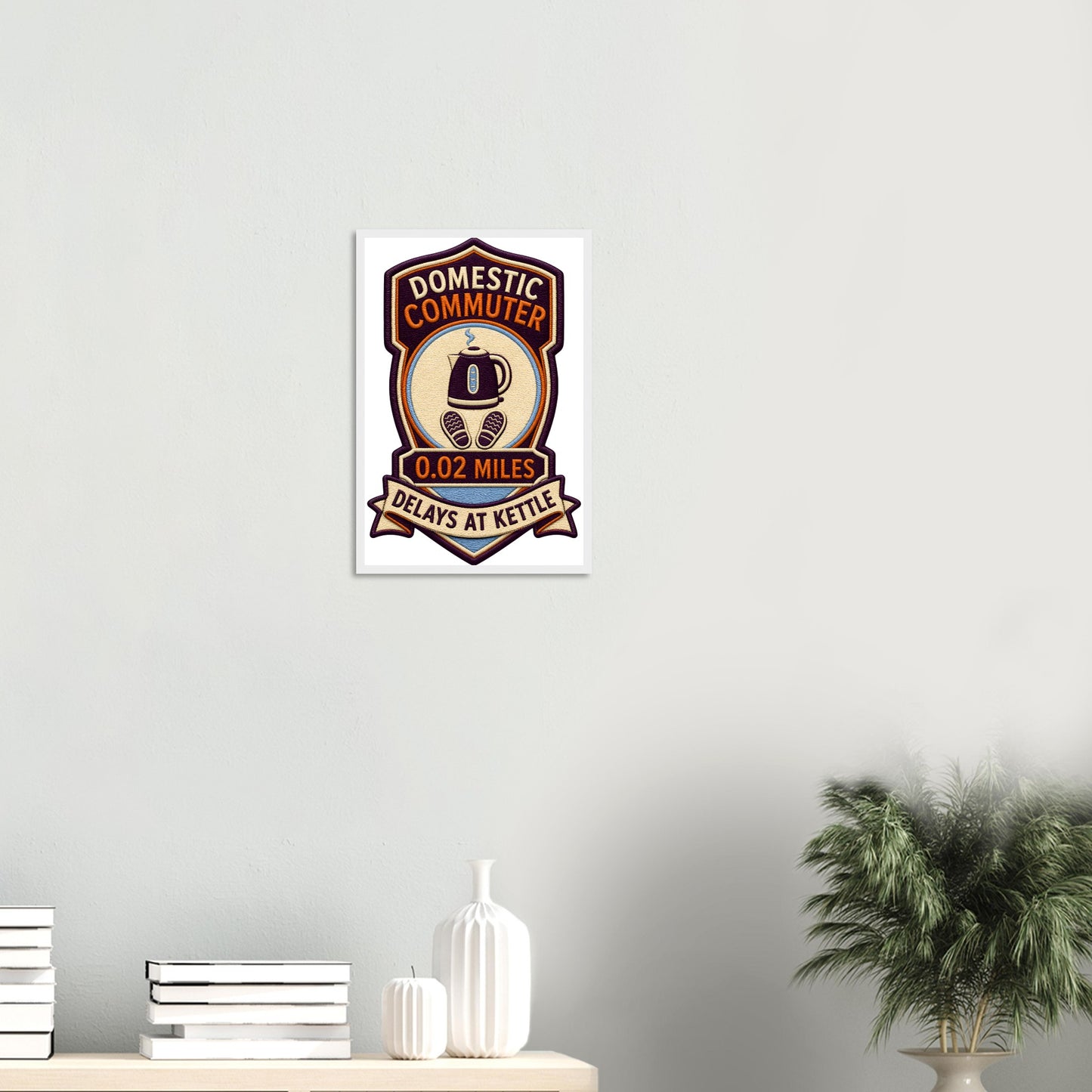 Domestic Commuter Framed Wall Art — product view 11
