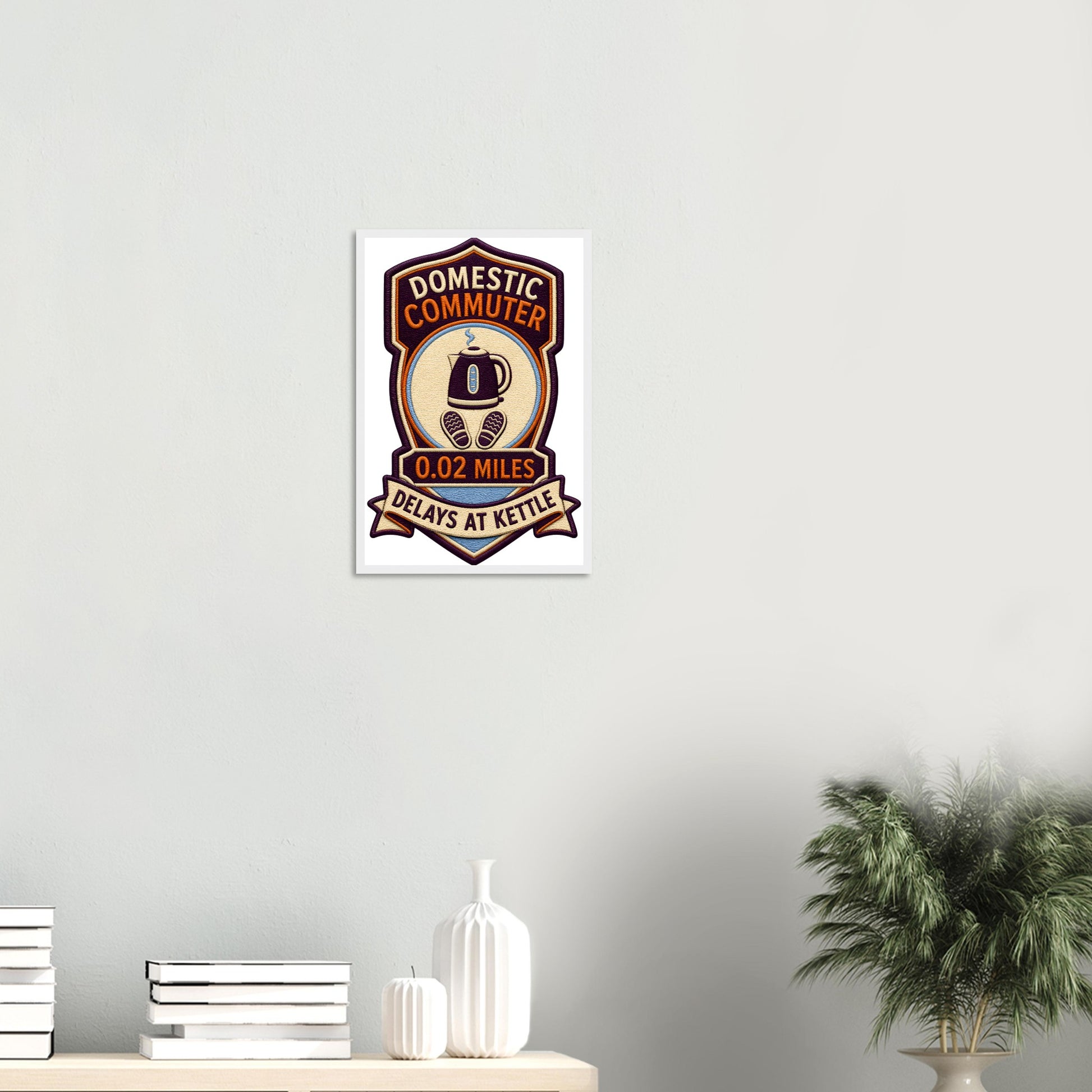 Domestic Commuter Framed Wall Art — product view 11