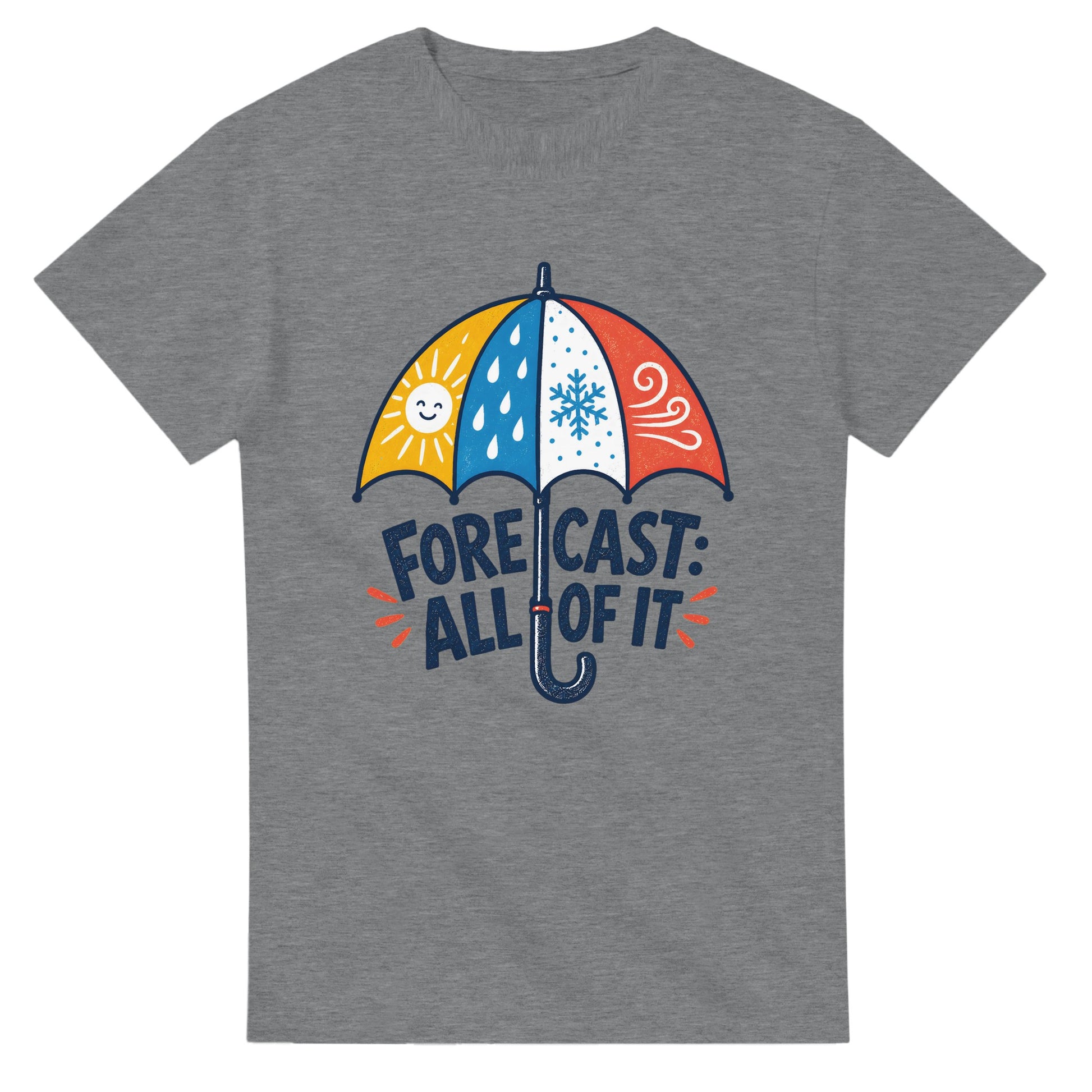 Forecast: All of It British Weather Graphic T-shirt — product view 6