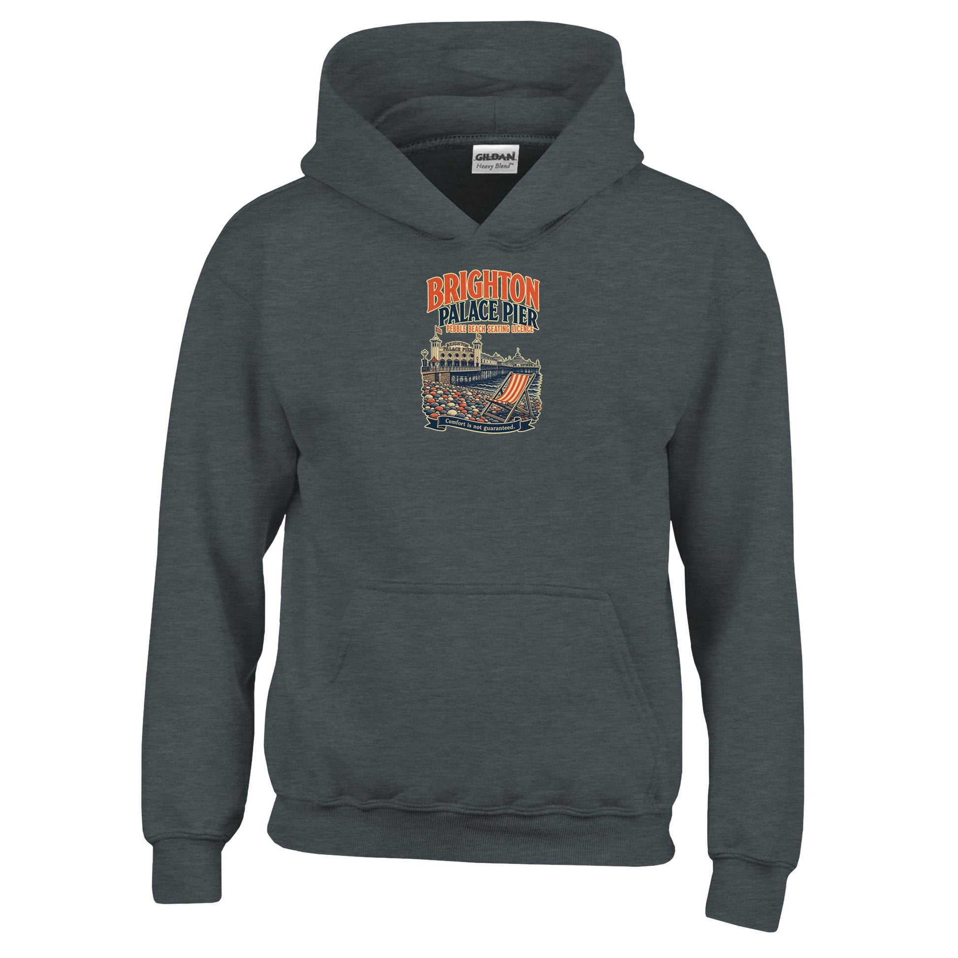 Brighton Pebble Beach Seating Licence Kids' Hoodie — product view 9