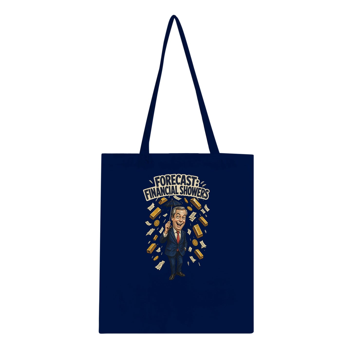 Forecast: Financial Showers Tote Bag — product view 2