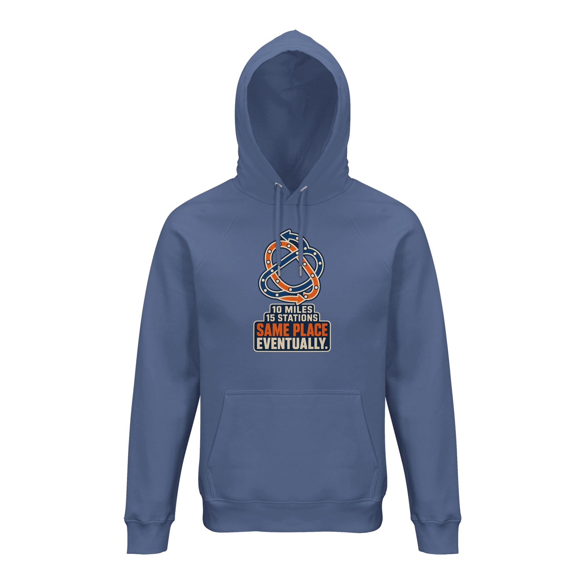 Glasgow Same Place Eventually Hoodie — product view 3