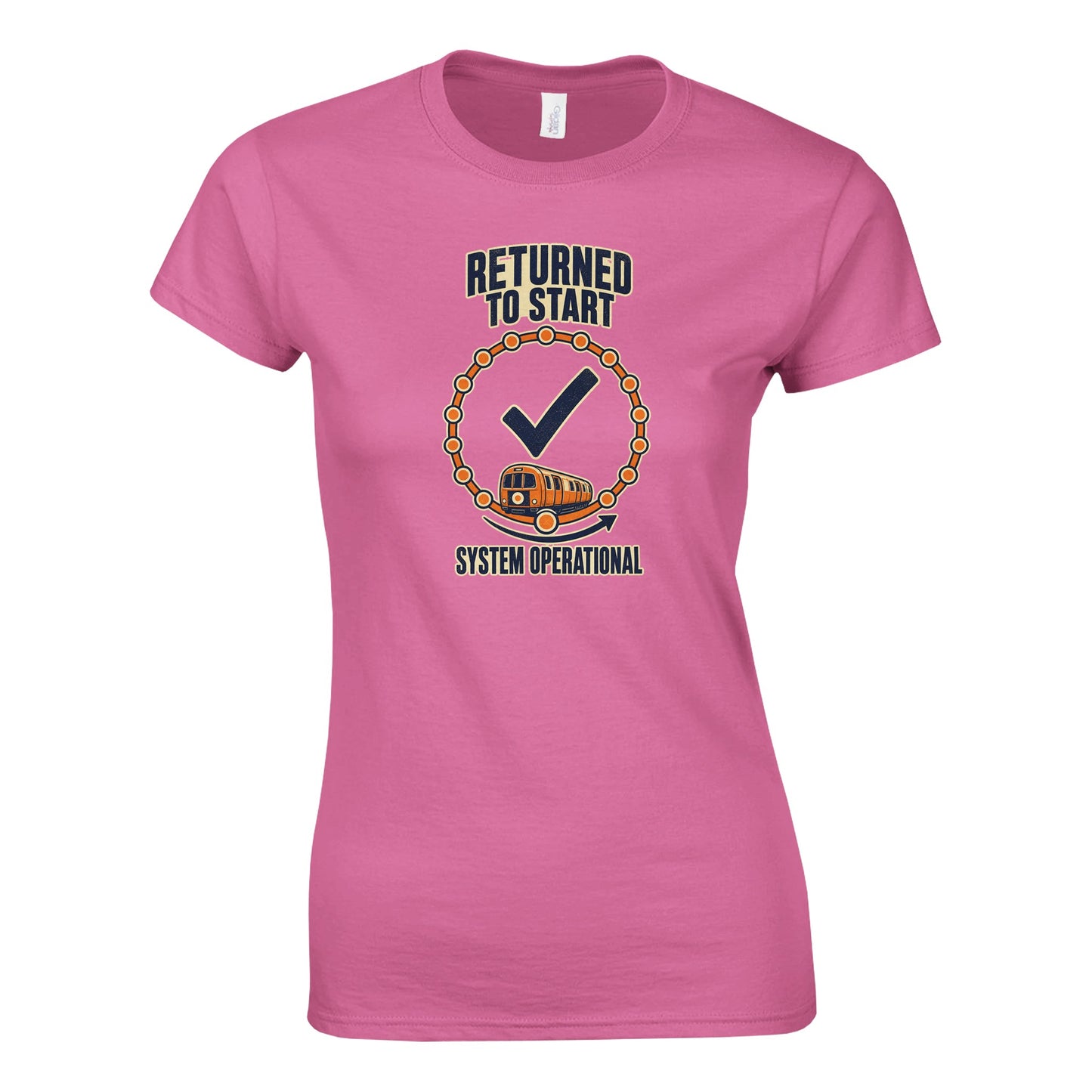 Glasgow Subway: System Operational Women's T-shirt — product view 7