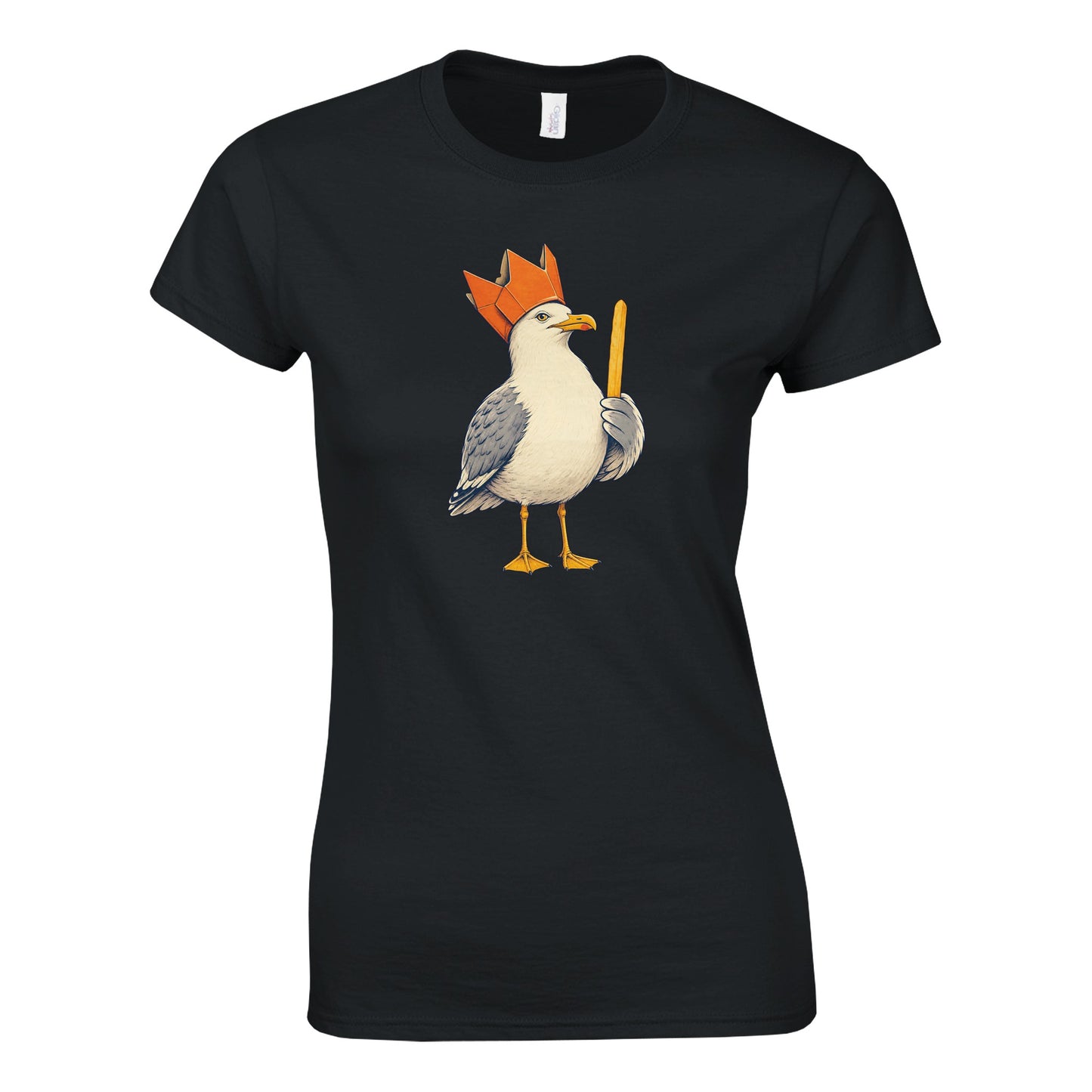 The Chip Crown Gull Women's T-shirt — product view 6