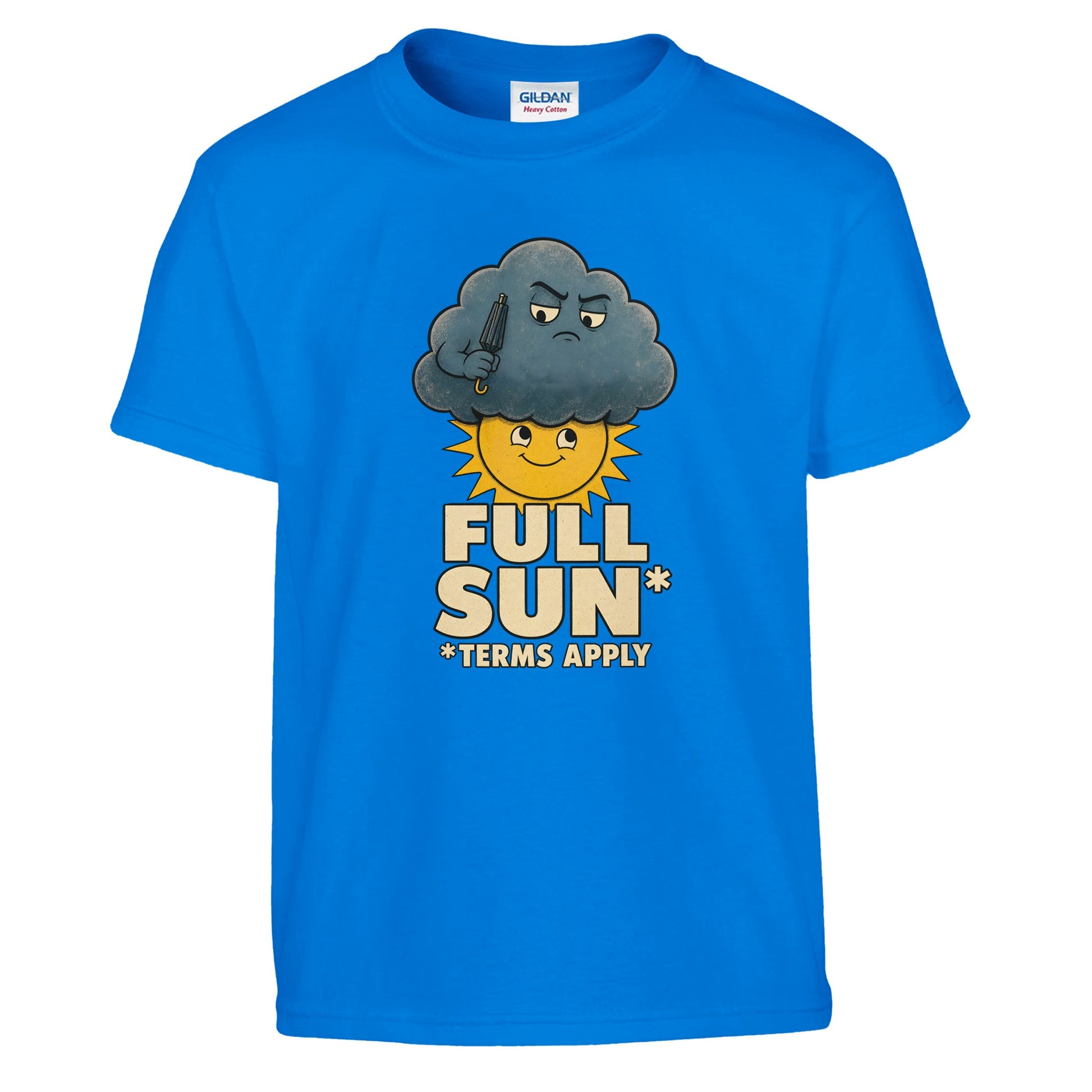 Full Sun, Terms Apply Weather Graphic Kids' T-shirt — product view 14