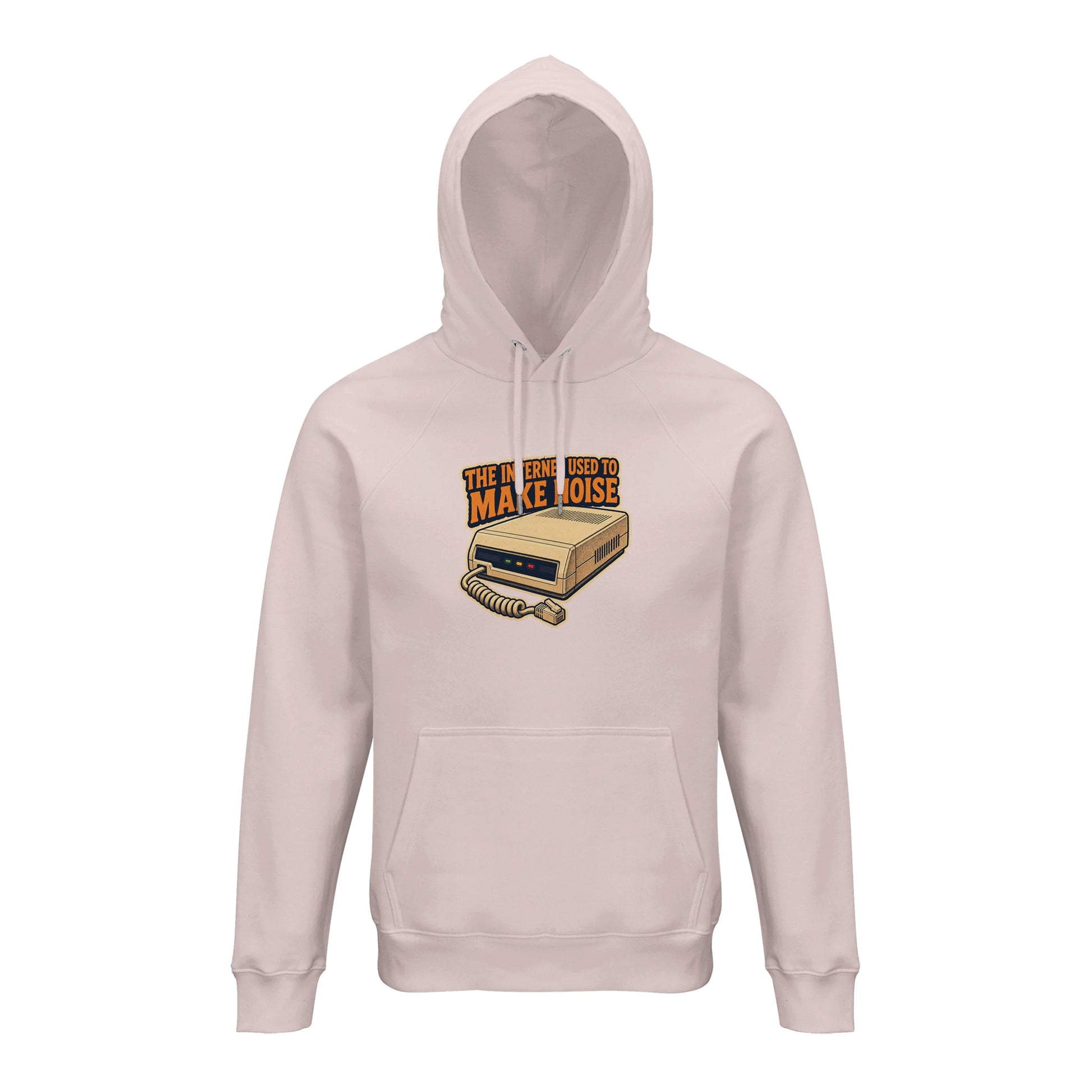 The Internet Used to Make Noise Retro Tech Graphic Hoodie — product view 2