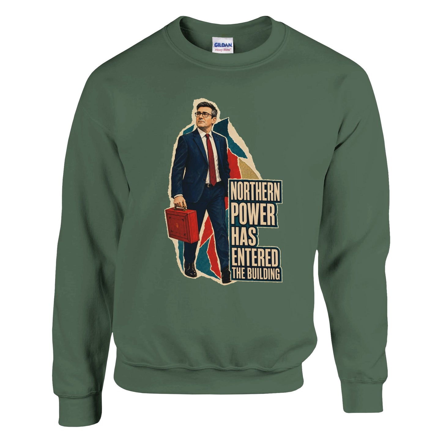 Northern Power Has Entered the Building Tote Bag Sweatshirt — product view 8