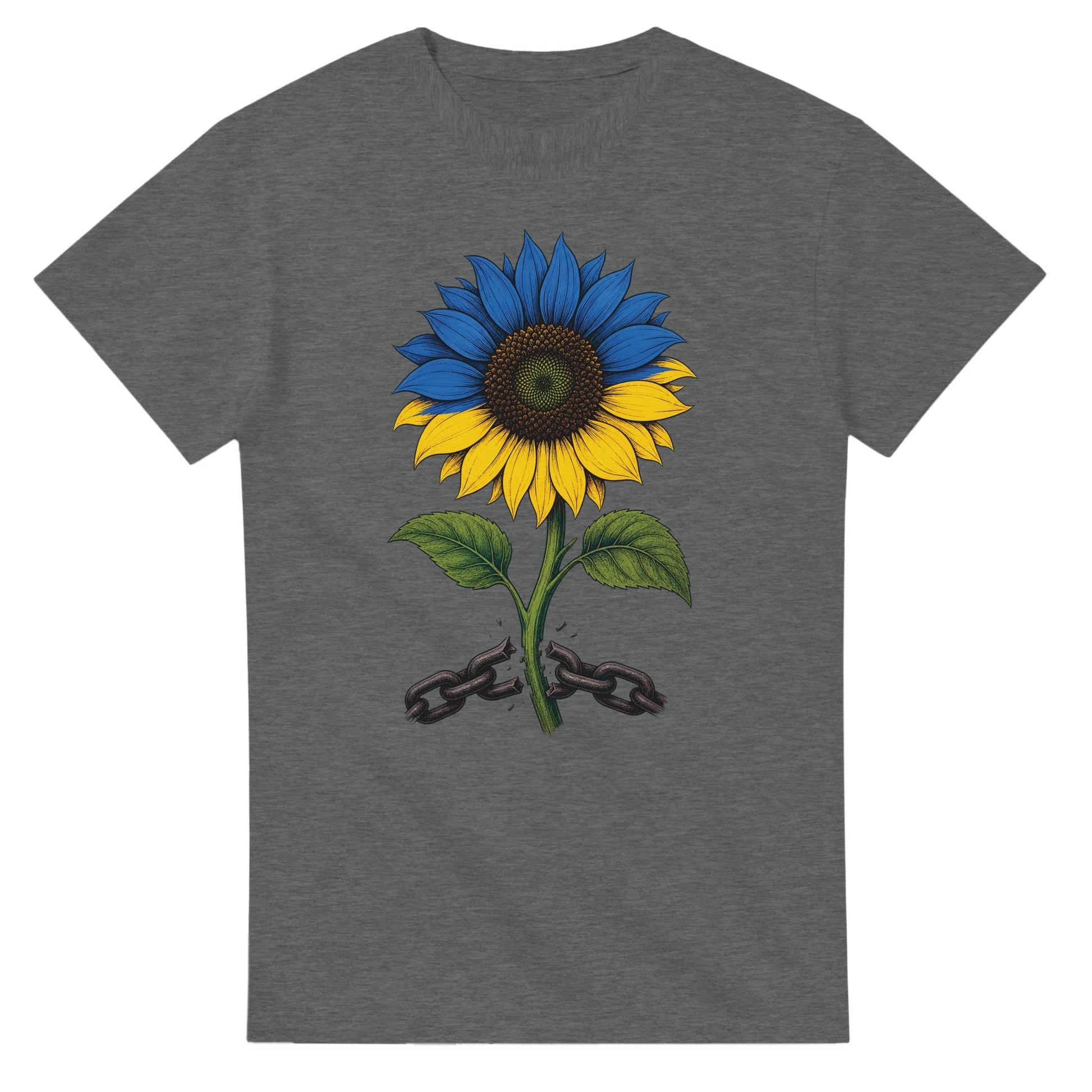 Ukraine Freedom Sunflower T-shirt — product view 3