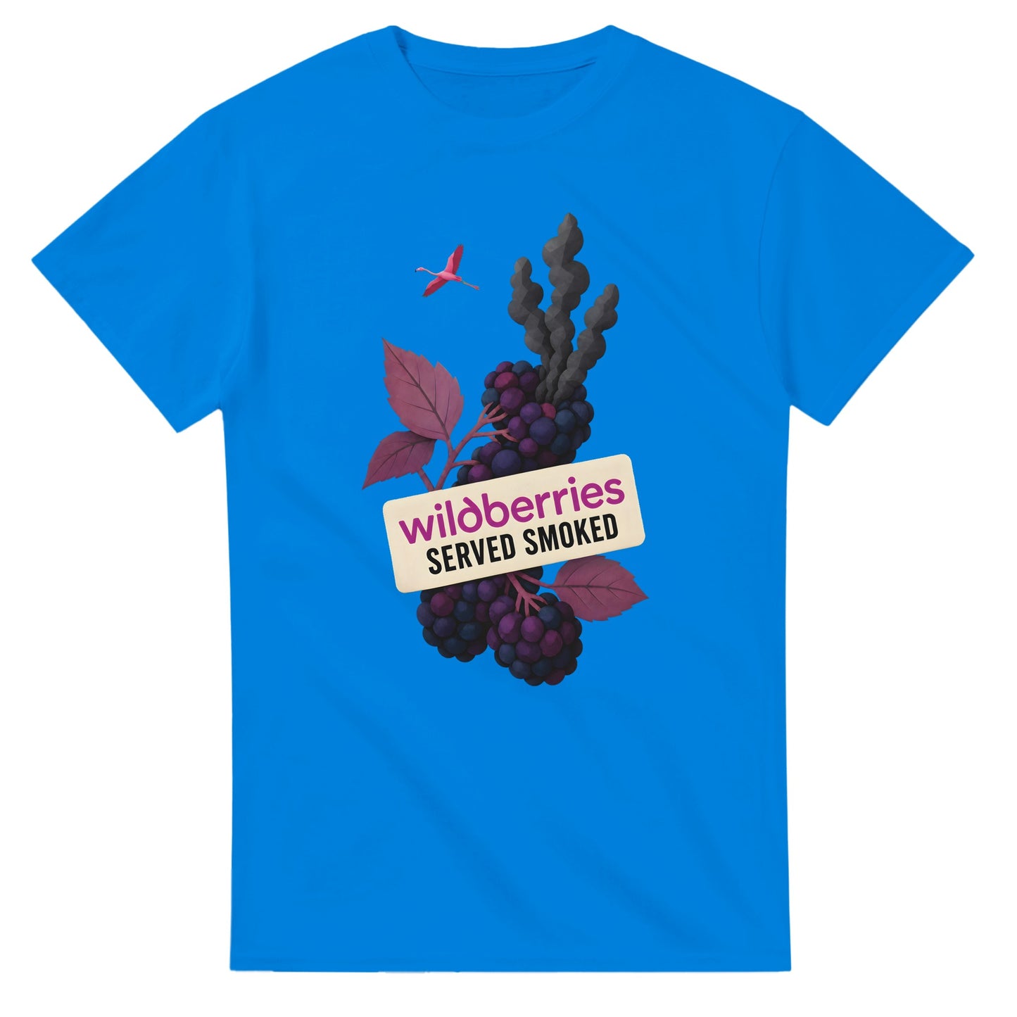 Wildberries, Served Smoked T-shirt — product view 2