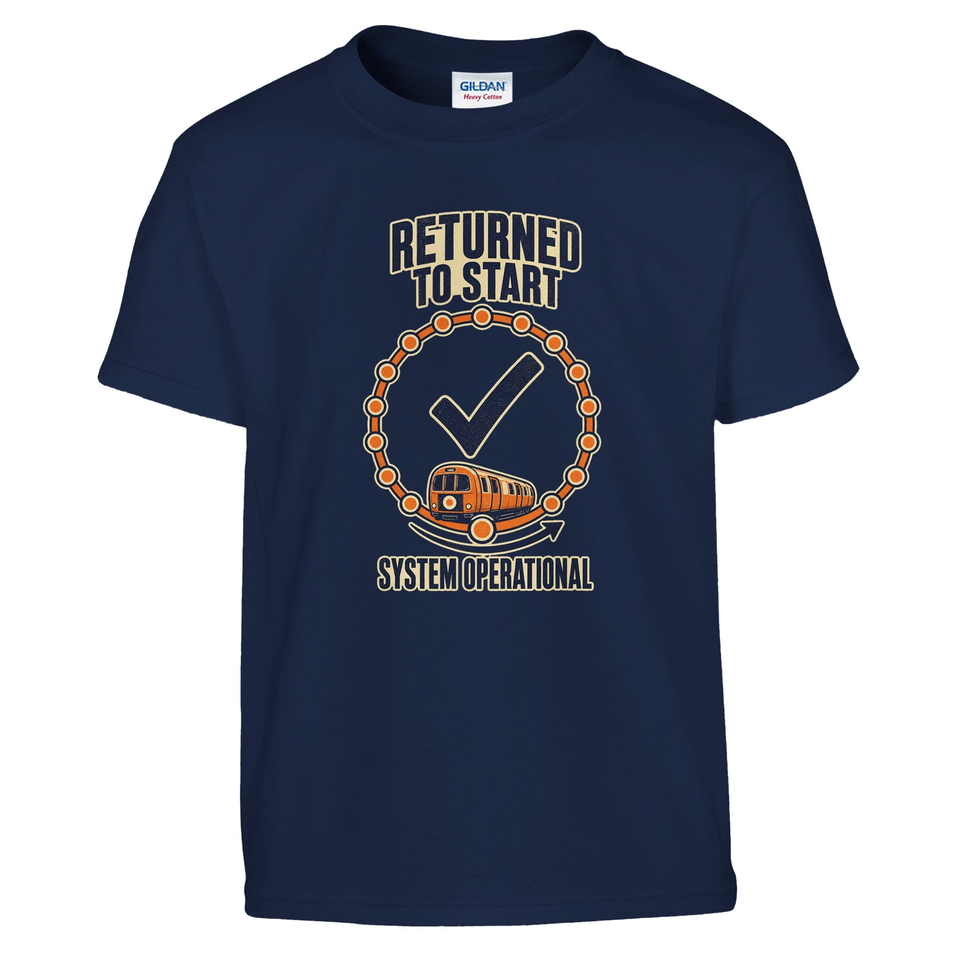 Glasgow Subway: System Operational Kids' T-shirt — product view 7