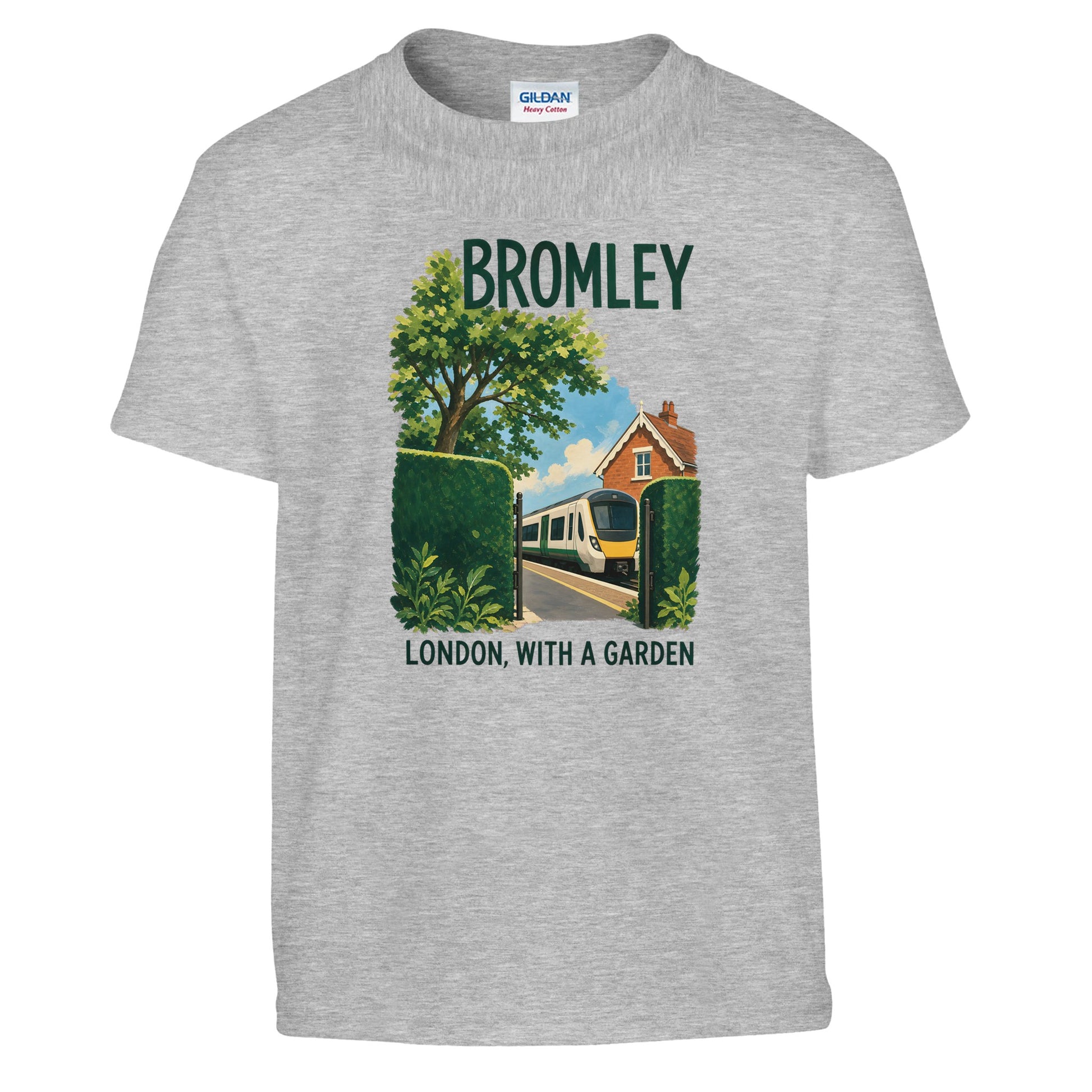 Bromley: London with a Garden Kids' T-shirt — product view 4